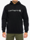 Jopica s kapuco Carhartt Marquette Logo Sweatshirt - black/gray
