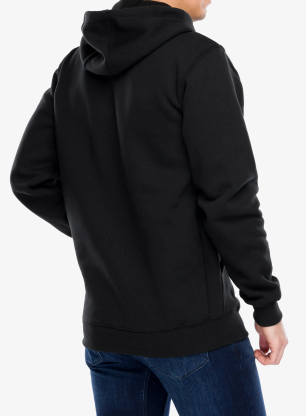 Jopica s kapuco Carhartt Signature Logo Sweatshirt - black