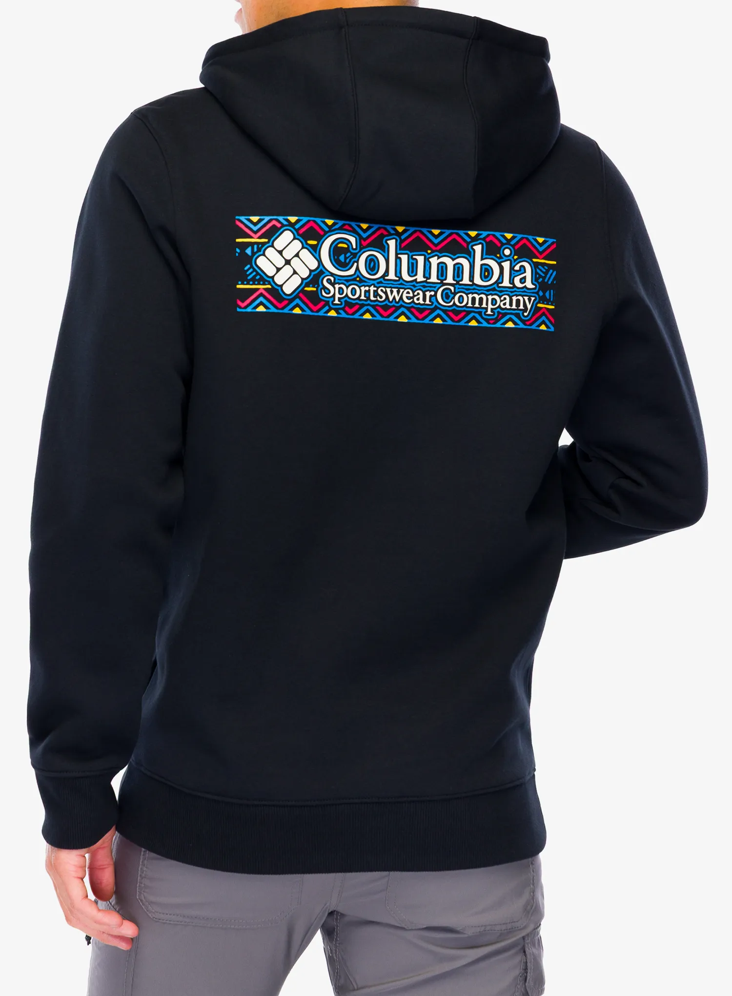 Jopica s kapuco Columbia Meridian Creek Graphic Hoodie - black branded blanket