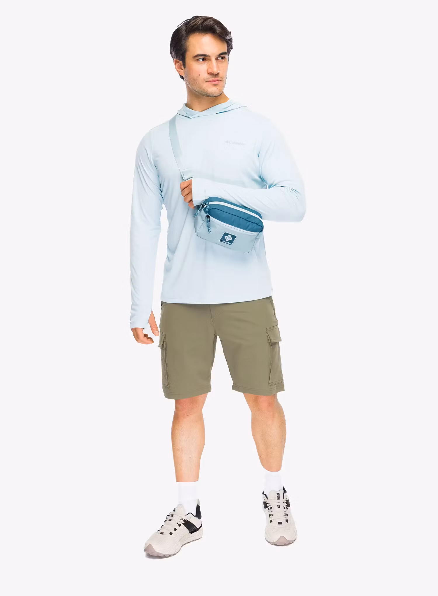 Jopica s kapuco Columbia Zero Rules Lite Hoodie - marine light
