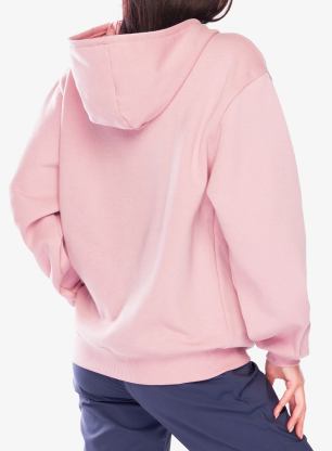 Ženska jopa s kapuco Columbia Aldermore Hoodie - eraser pink