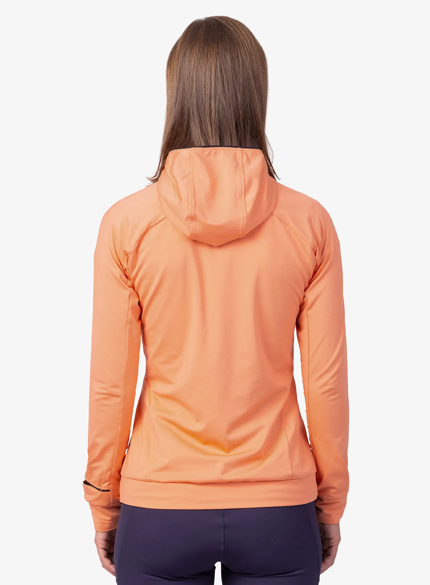 Ženska jopa s kapuco Hannah Eli Hoody - apricot wash mel