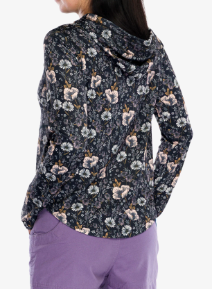 Ženska jopa s kapuco Kavu Sunshade Hoodie - quiet wildflowers
