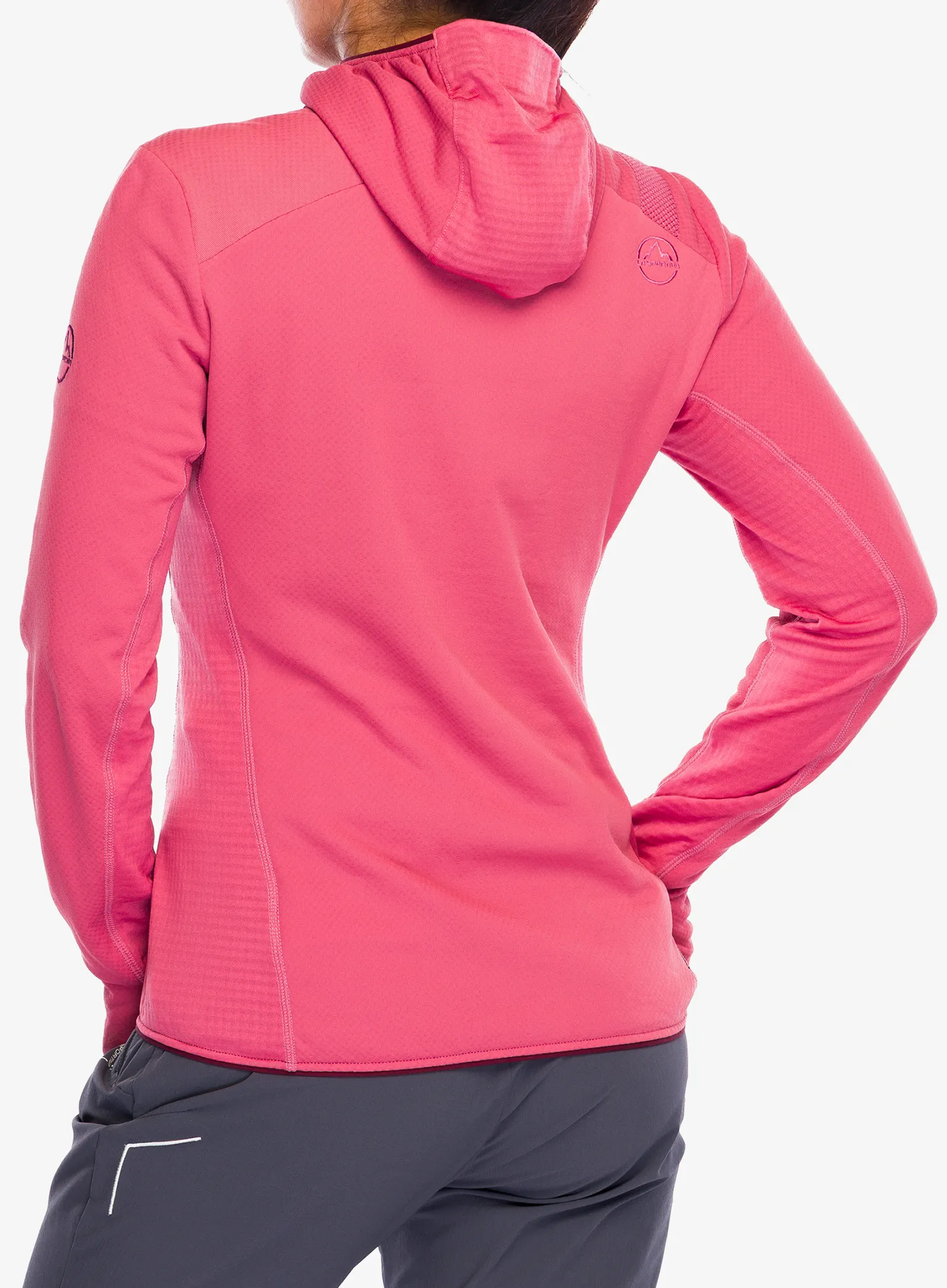 Ženska jopa s kapuco La Sportiva Big Wall Pullover Hoody - rosebay