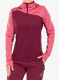 Ženska jopa s kapuco La Sportiva Cosmic Thermal Hoody - redwood/rosebay