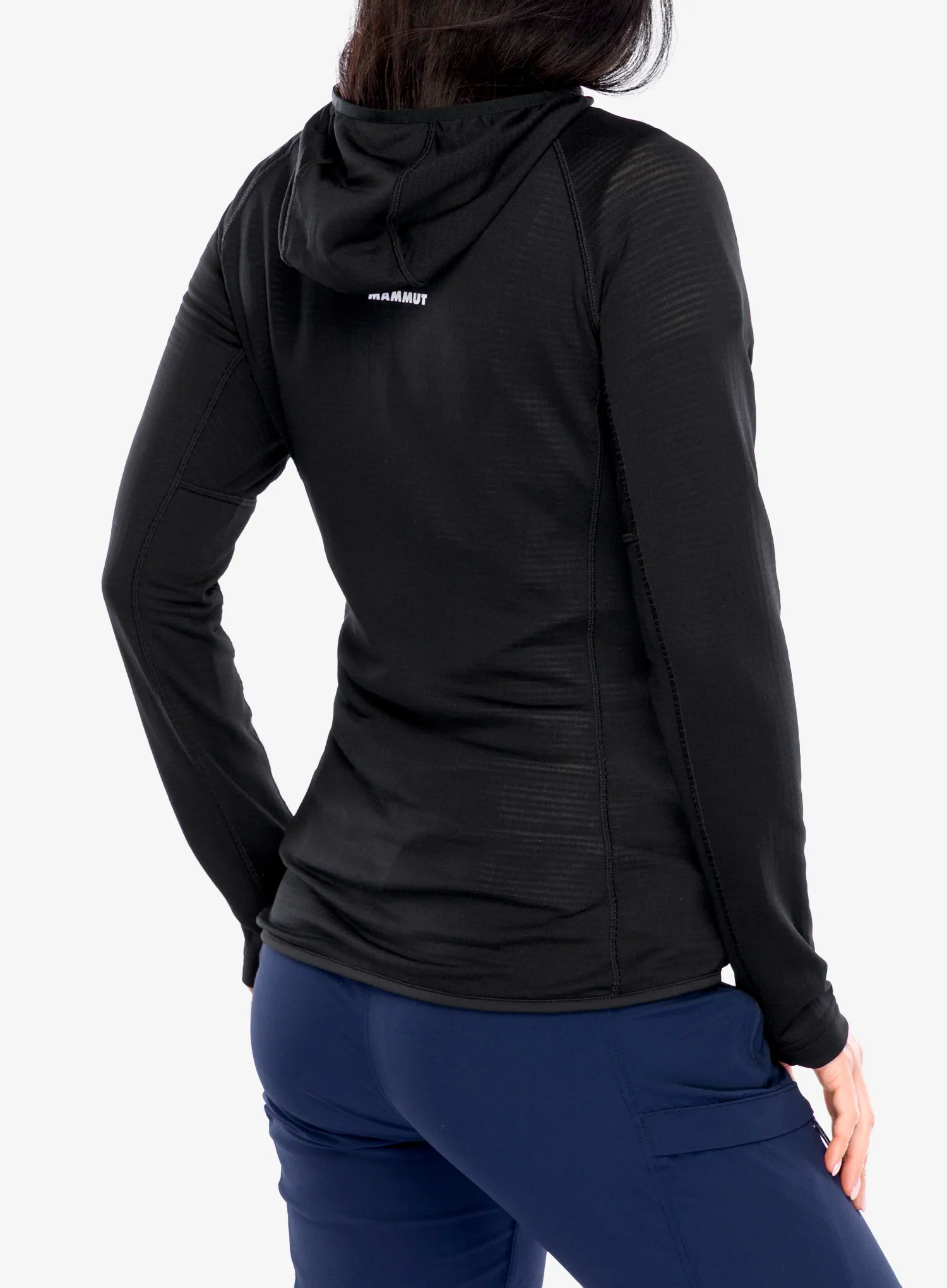 Ženska jopa s kapuco Mammut Aenergy Light ML Hooded Jacket - black