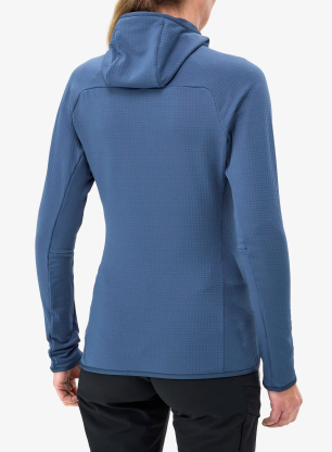Ženska jopa s kapuco Millet Fusion Grid Hoodie - dark denim