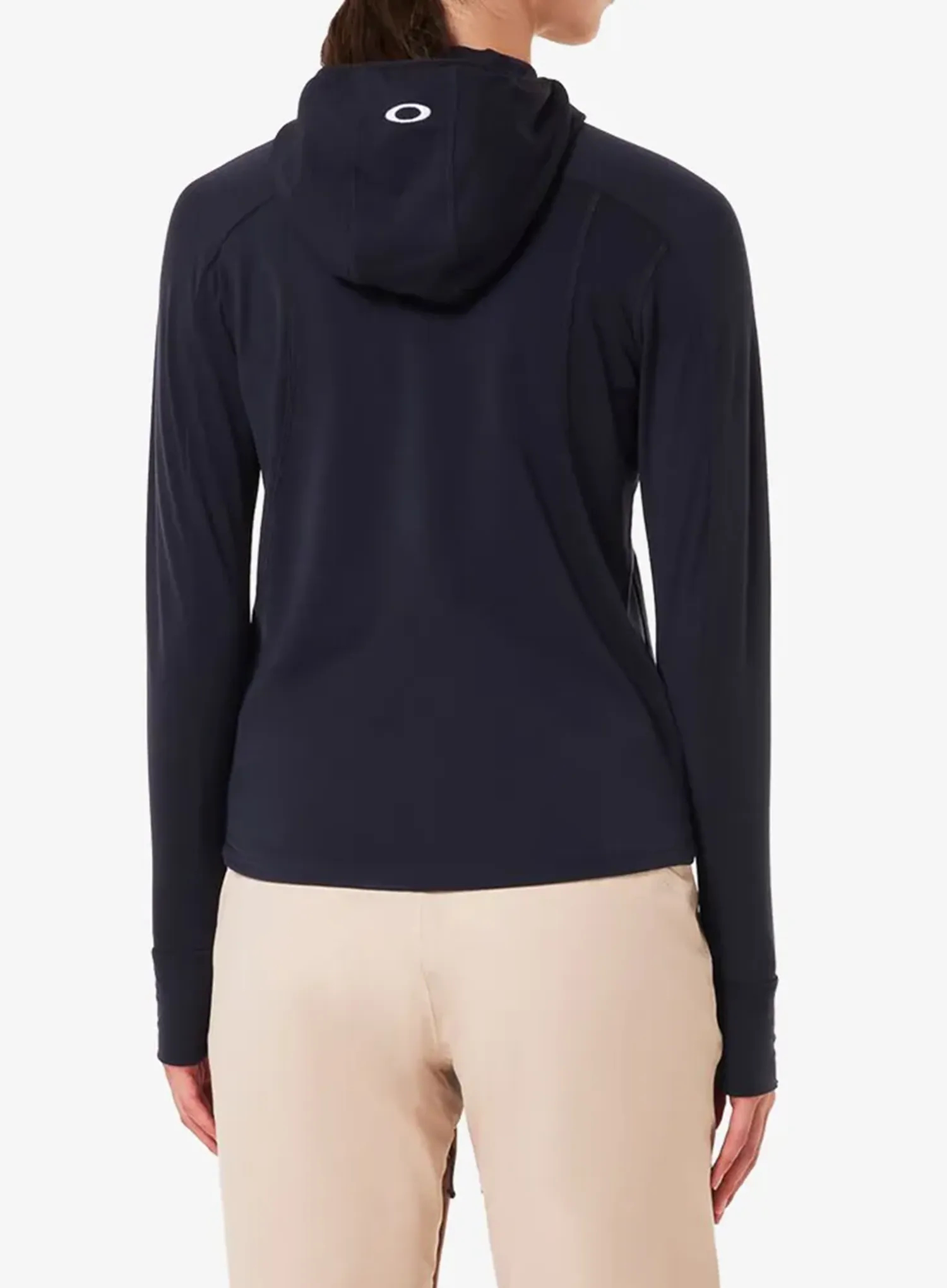 Ženska jopa s kapuco Oakley Drift Tech Fleece - blackout/blackout