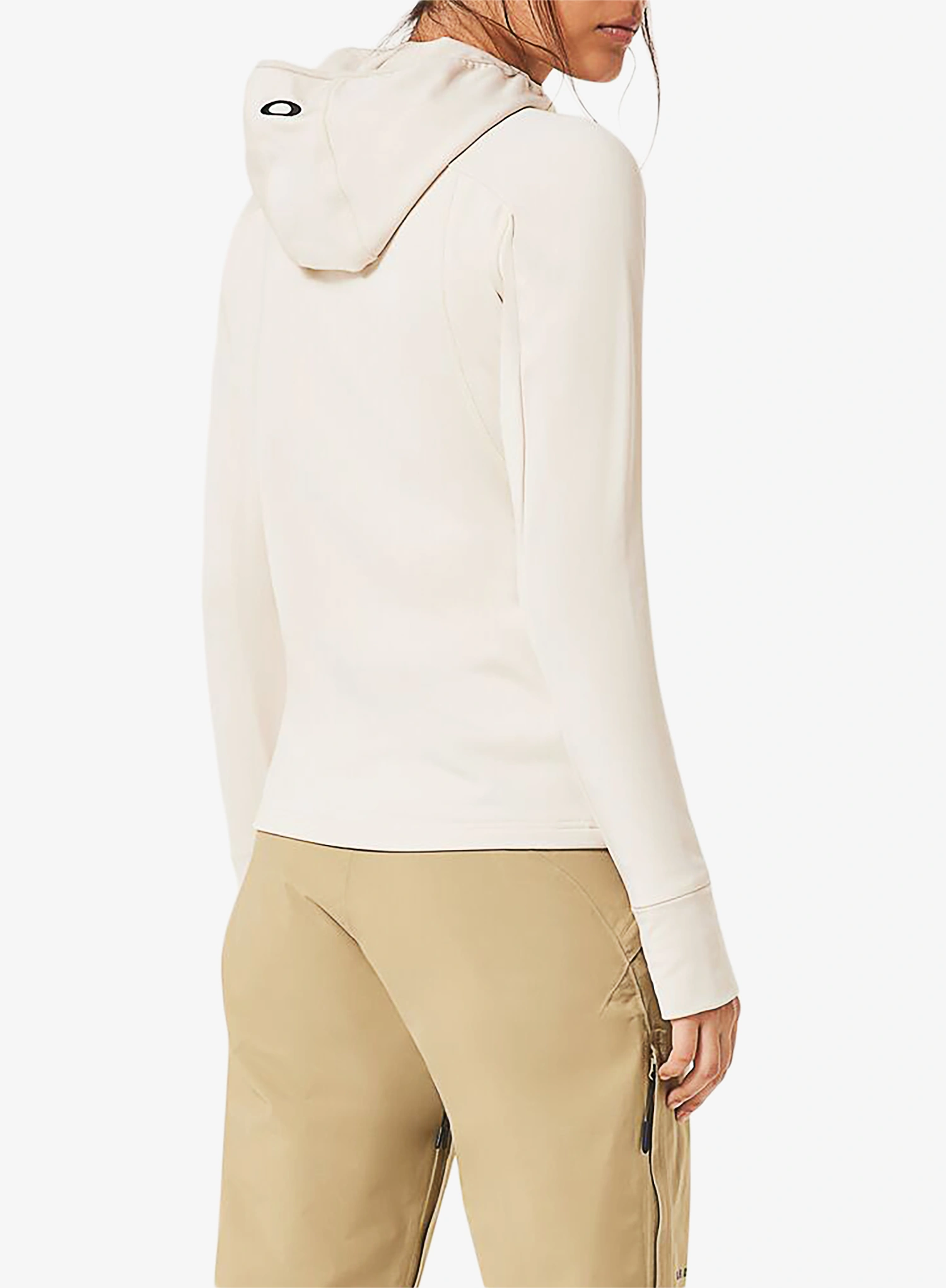 Ženska jopa s kapuco Oakley Drift Tech Fleece - mist