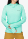 Ženska jopa s kapuco Patagonia Cap Cool Sun Hoody Peak Visions - aqua stone/early teal x-dye