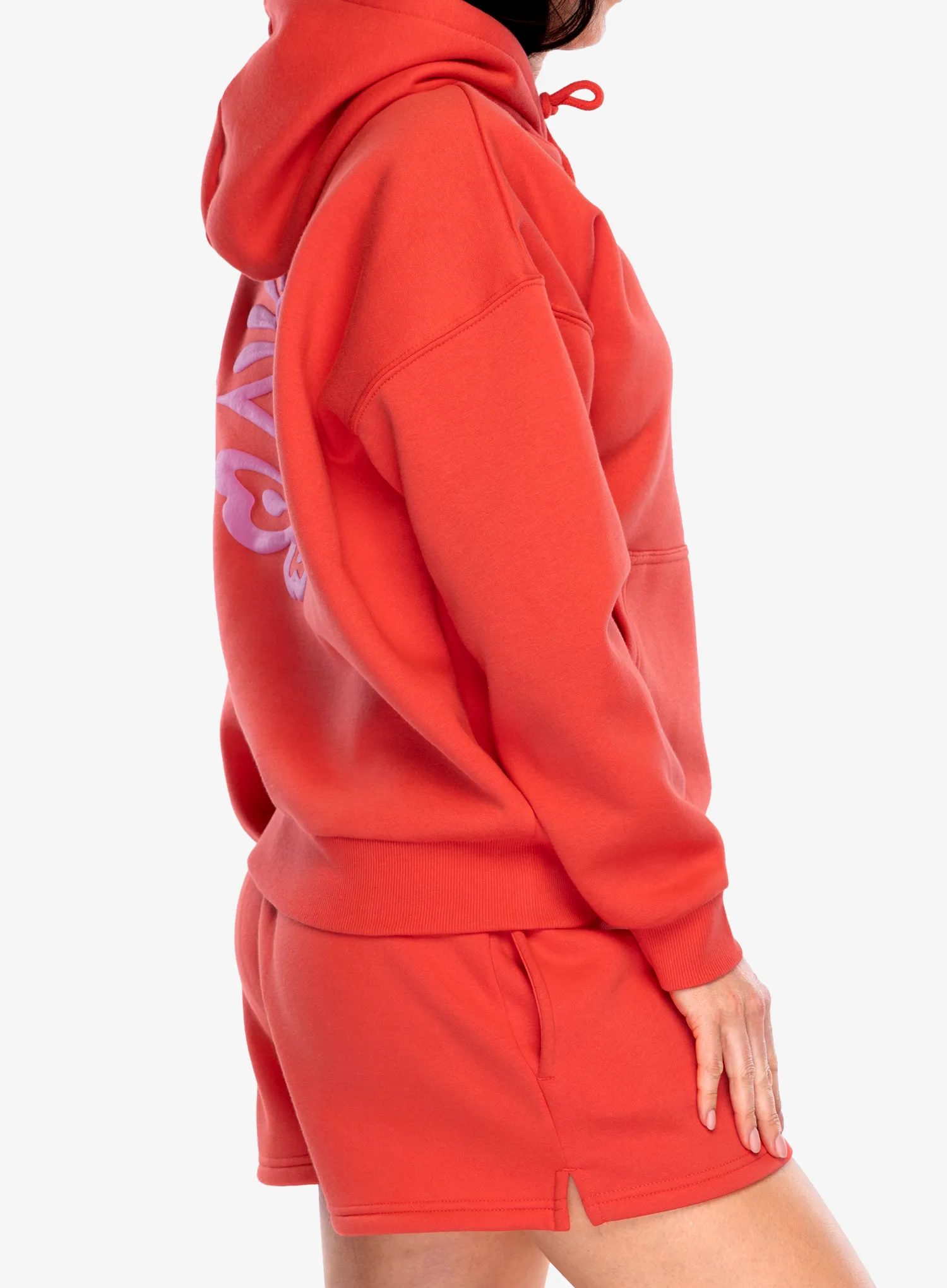 Ženska jopa s kapuco Rip Curl Icons Of Surf Heritage Hood - hibiscus red