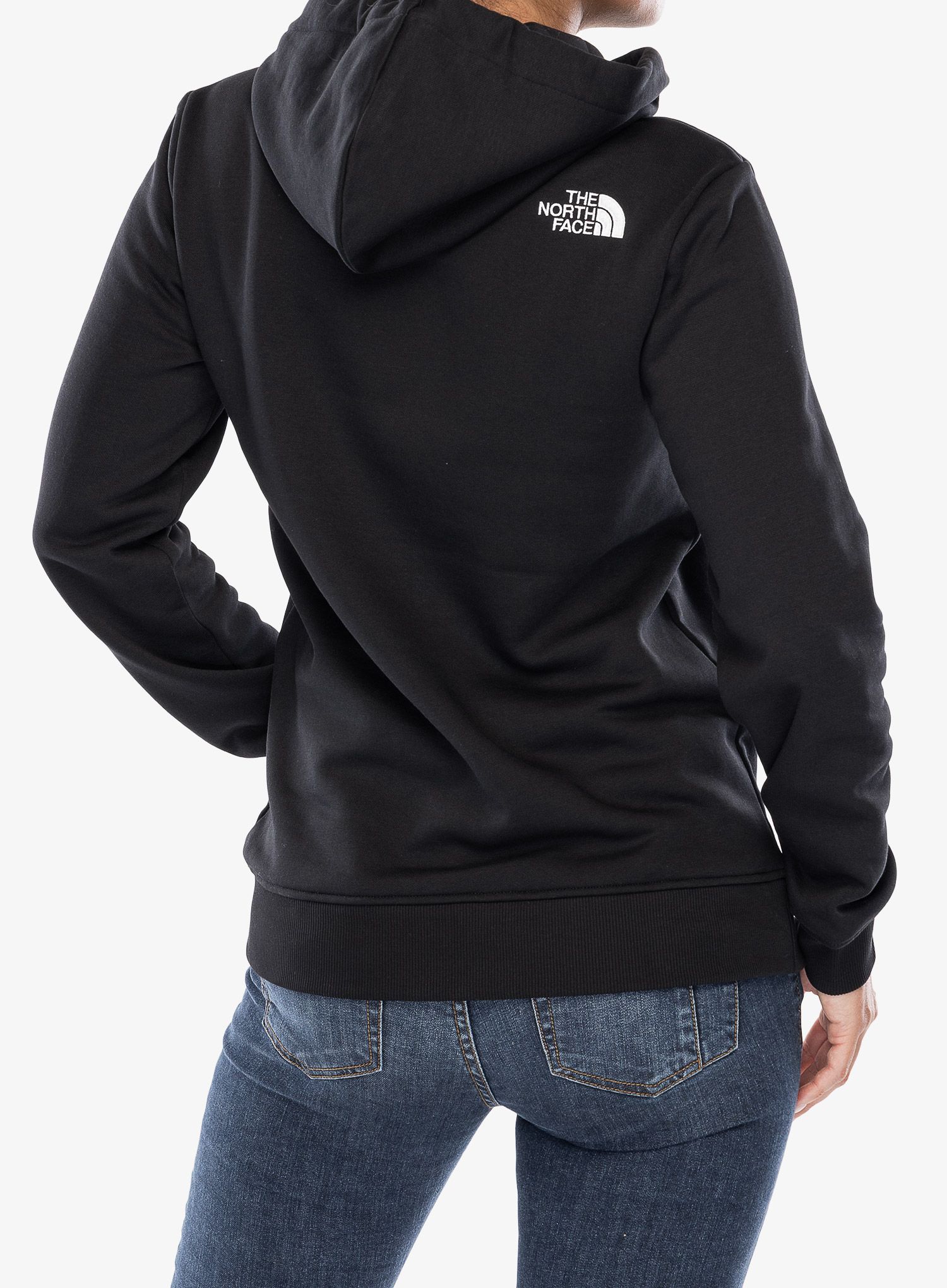 Ženska jopa s kapuco The North Face Drew Peak Pullover Hoodie - tnf black