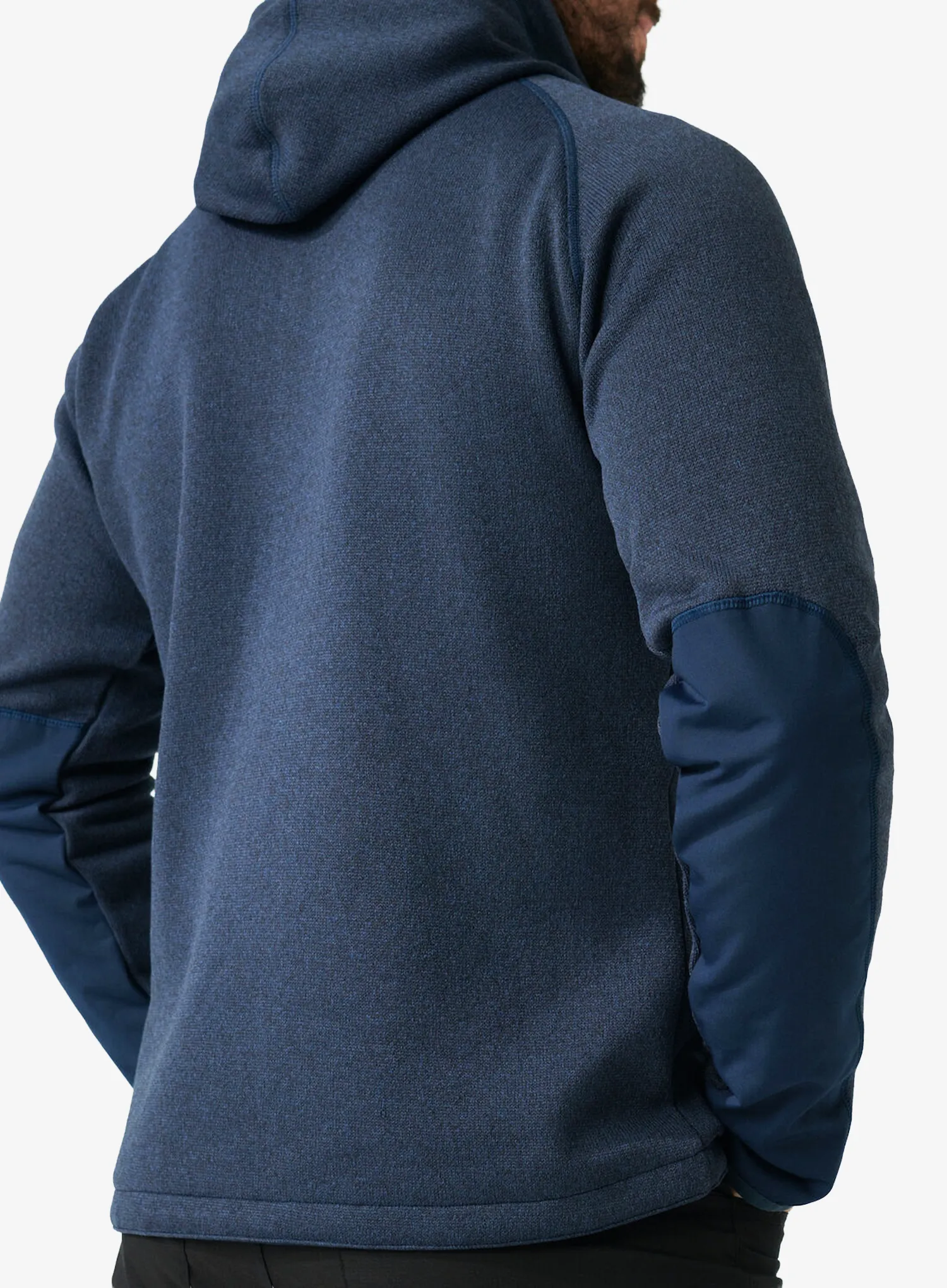 Jopica s kapuco Fjallraven Ovik Fleece Hoodie - navy