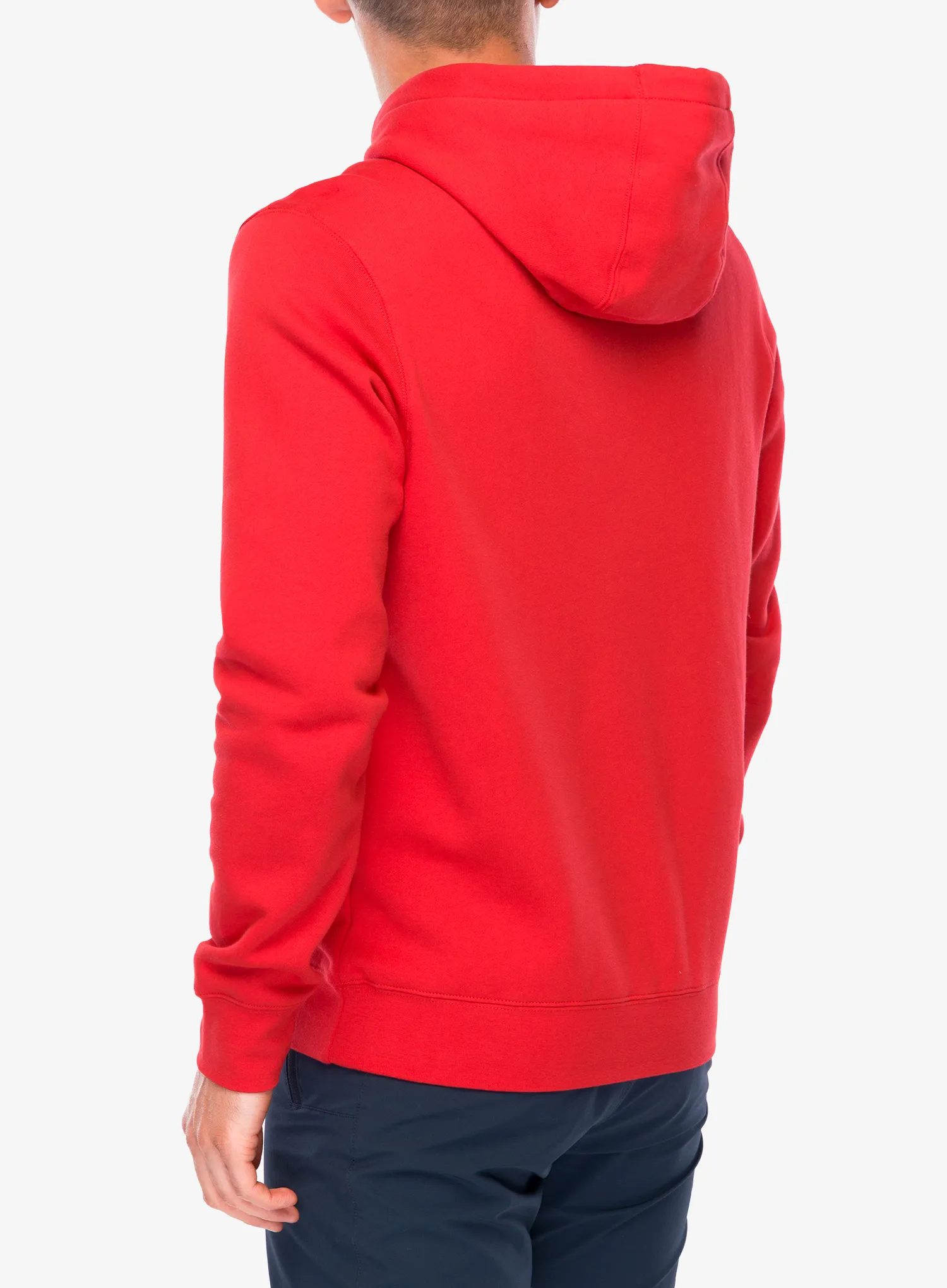 Jopica s kapuco Fox Absolute Fleece Po - flame red