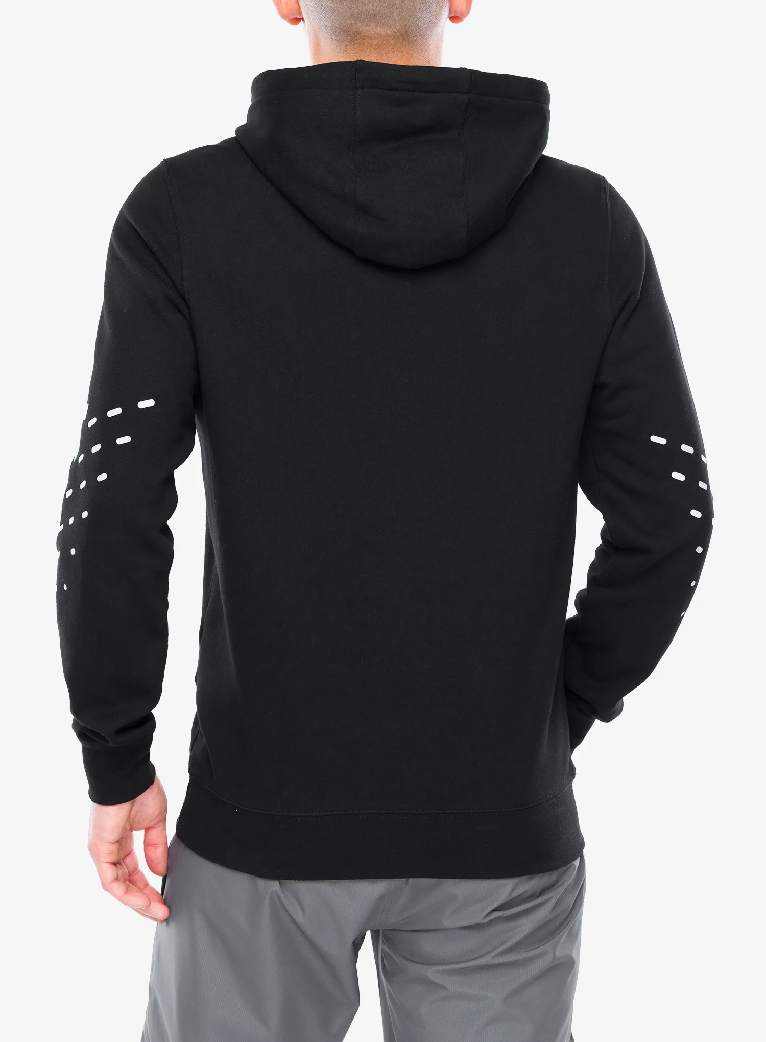 Jopica s kapuco Fox Shield Fleece Pullover Hoodie - black