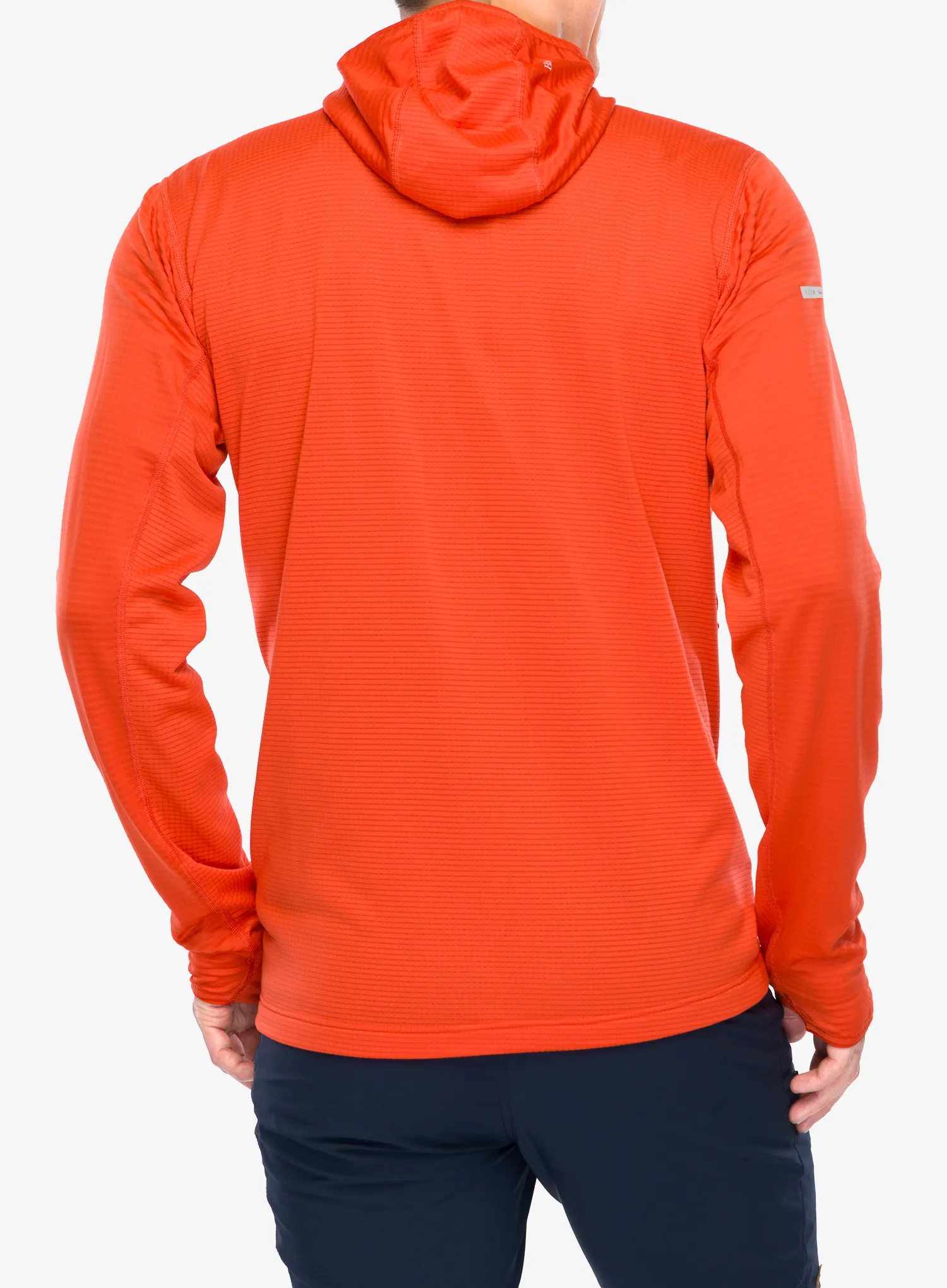 Jopica s kapuco Haglofs L.I.M Mid Multi II Hood - habanero