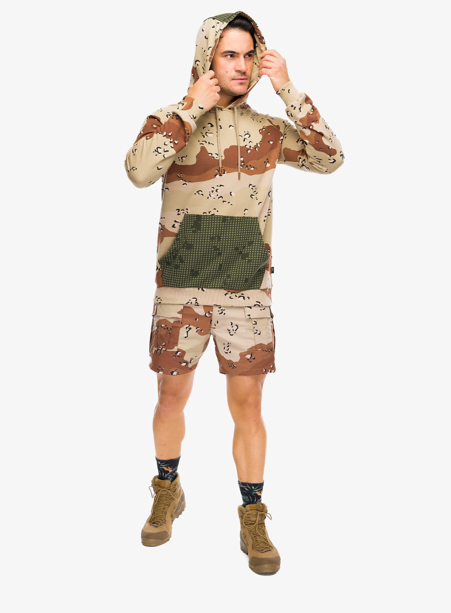 Jopica s kapuco Helikon-Tex Hoodie 6 Color&DNC - color desert