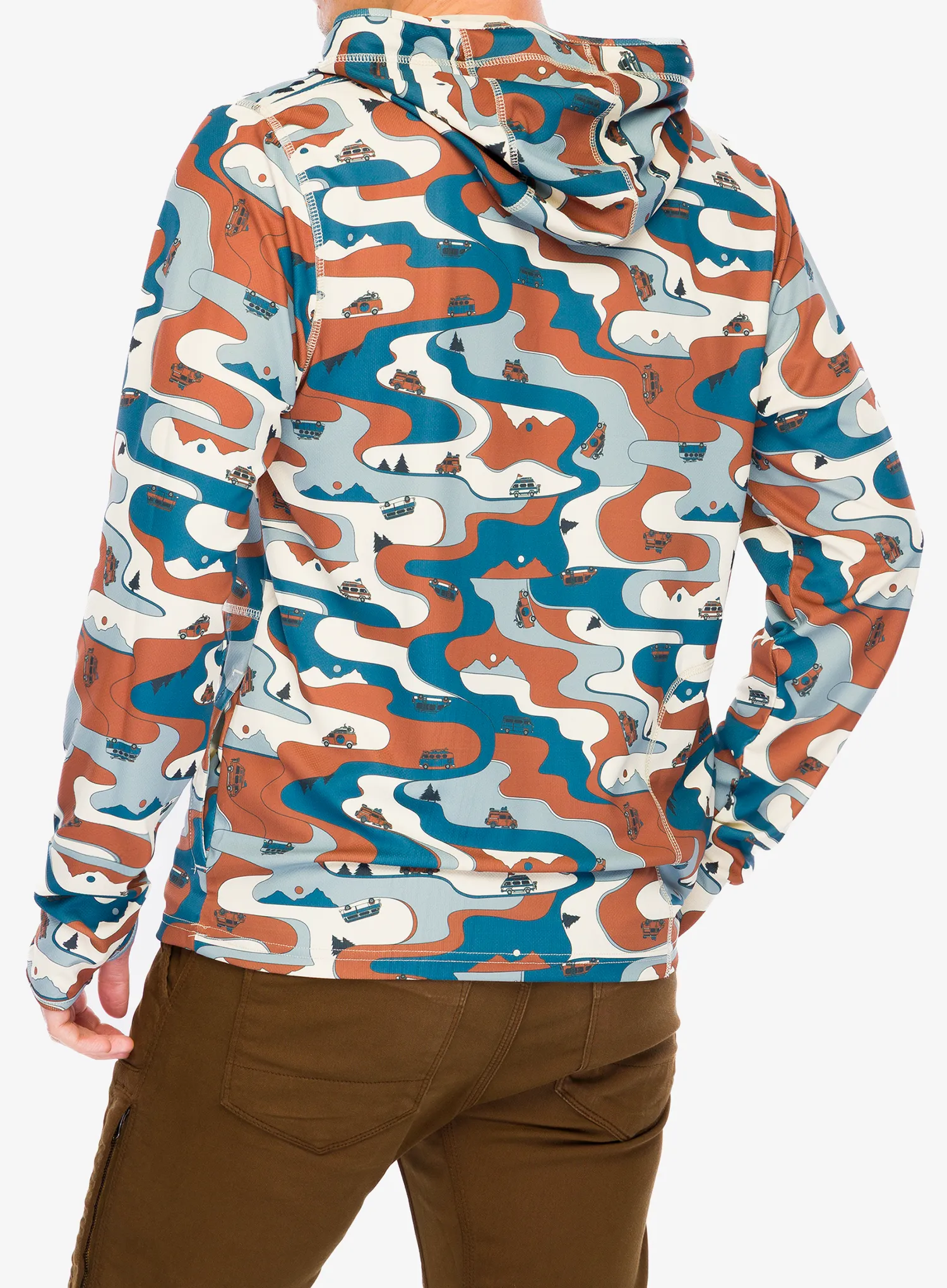 Jopica s kapuco Kavu Sol Hoodie - dream van blues