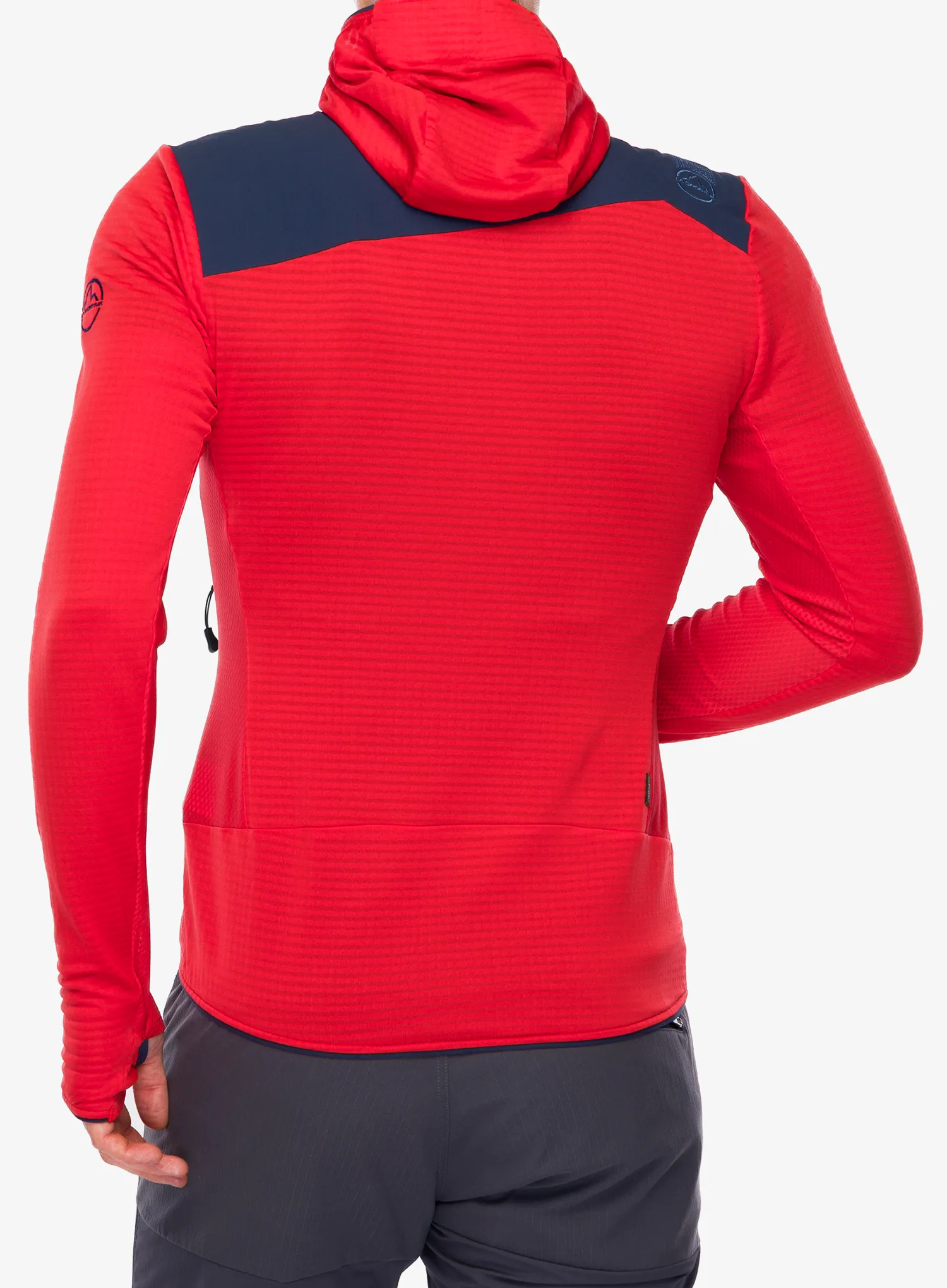 Jopica s kapuco La Sportiva Aequilibrium Thermal Hoody - mountain red