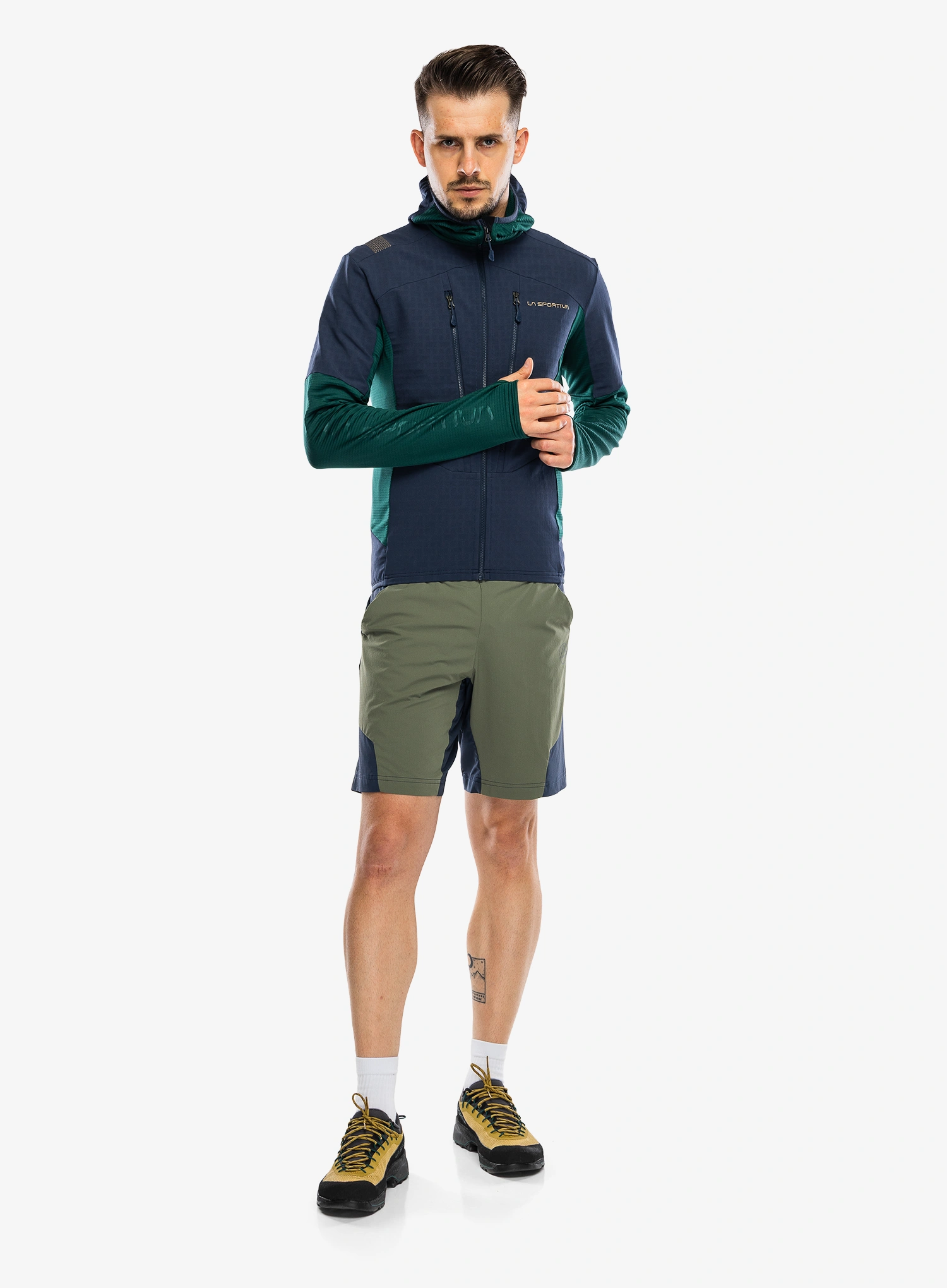 Jopica s kapuco La Sportiva Session Tech Hoody - night sky/jungle