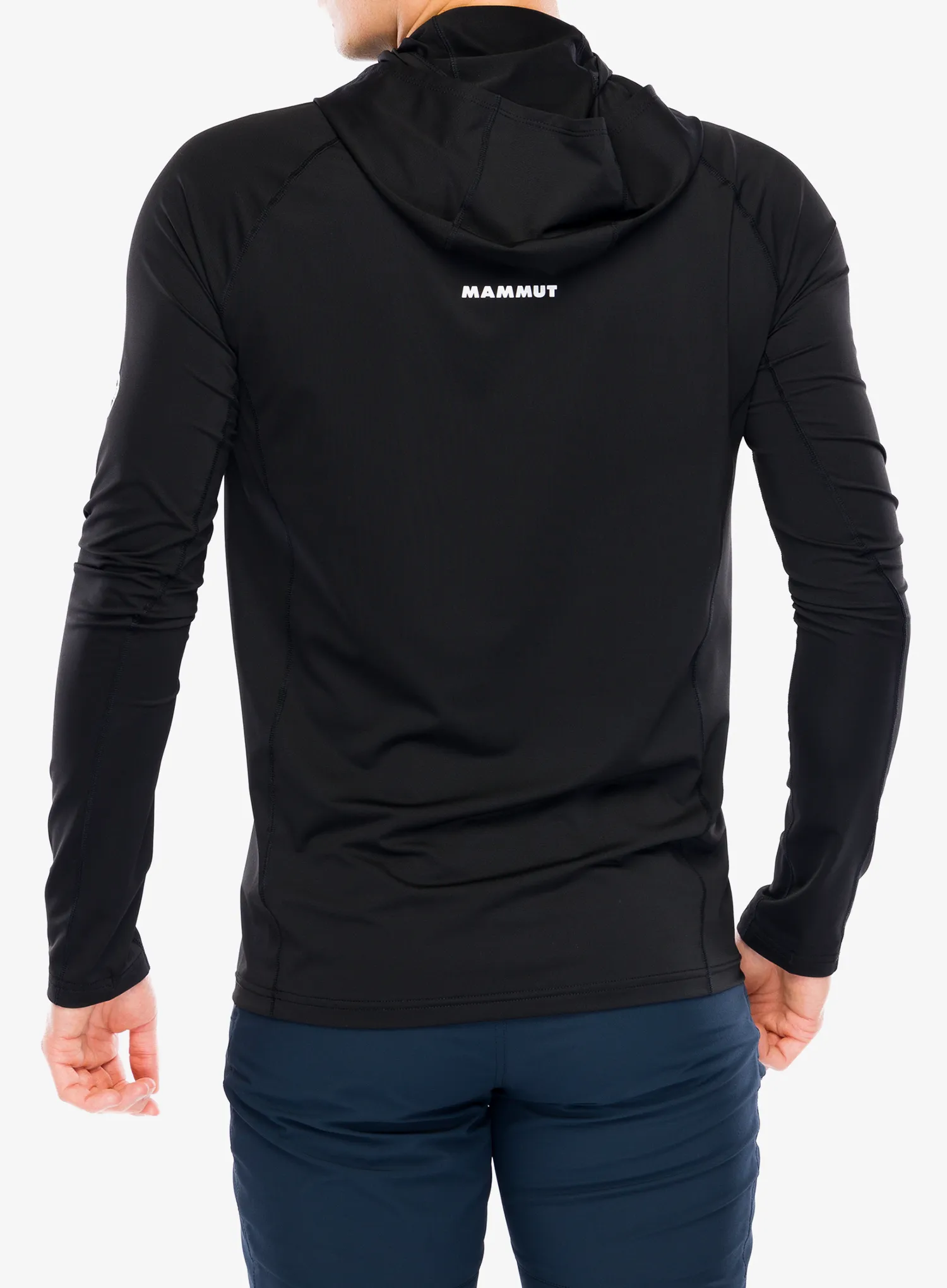 Jopica s kapuco Mammut Selun FL Sun Hoody - black