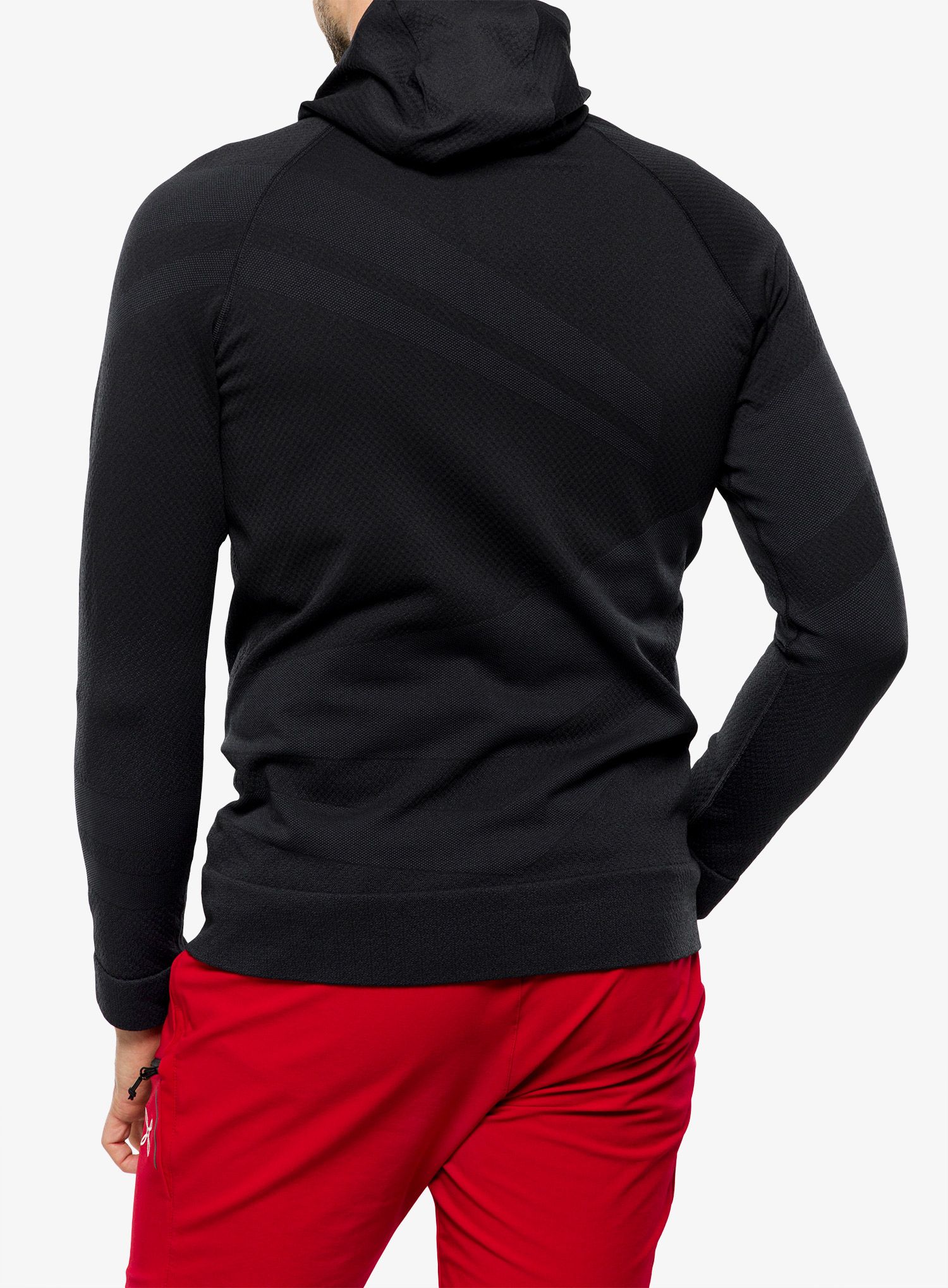 Jopica s kapuco Brubeck Thermo Wool by Pustelnik - black