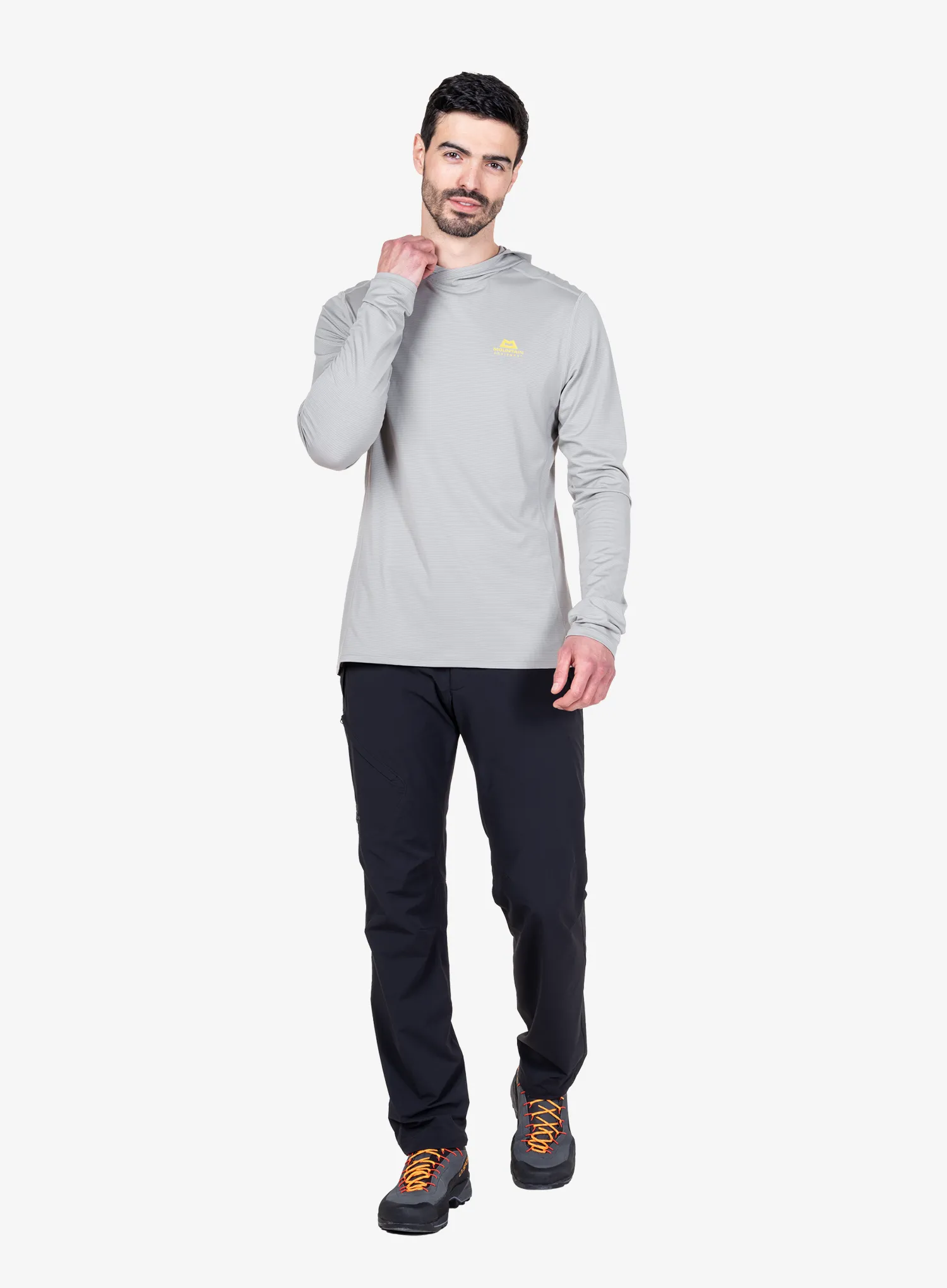 Jopica s kapuco Mountain Equipment Glace Hooded Top - mist