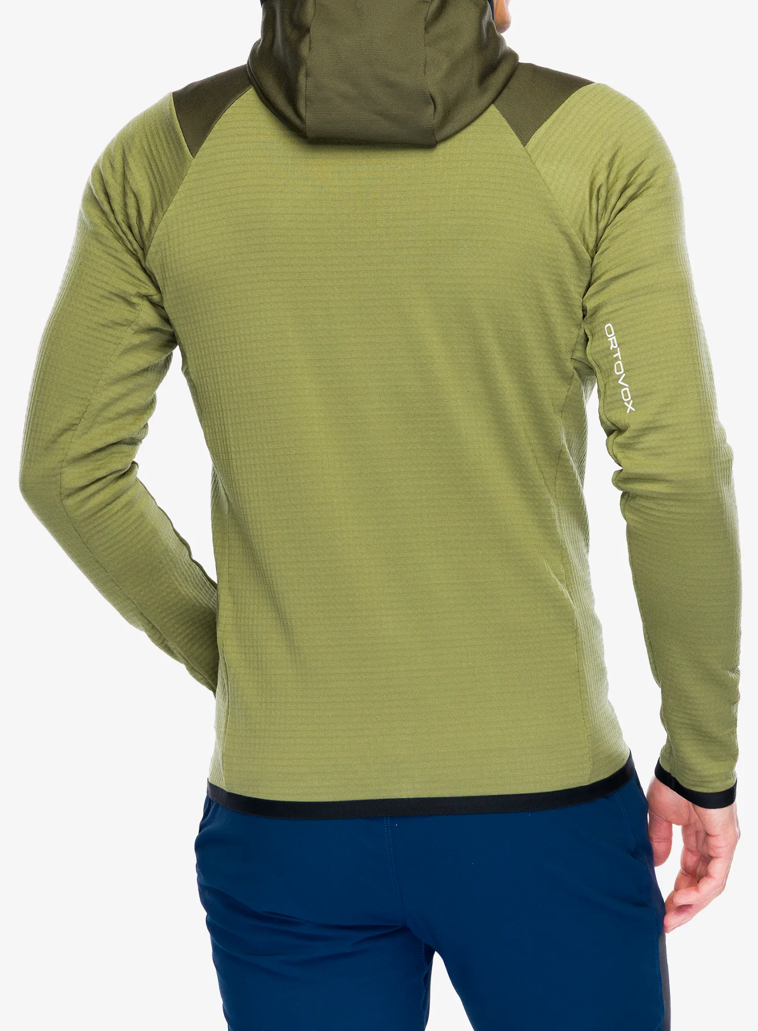 Jopica s kapuco Ortovox Fleece Grid Hoody - wild herbs