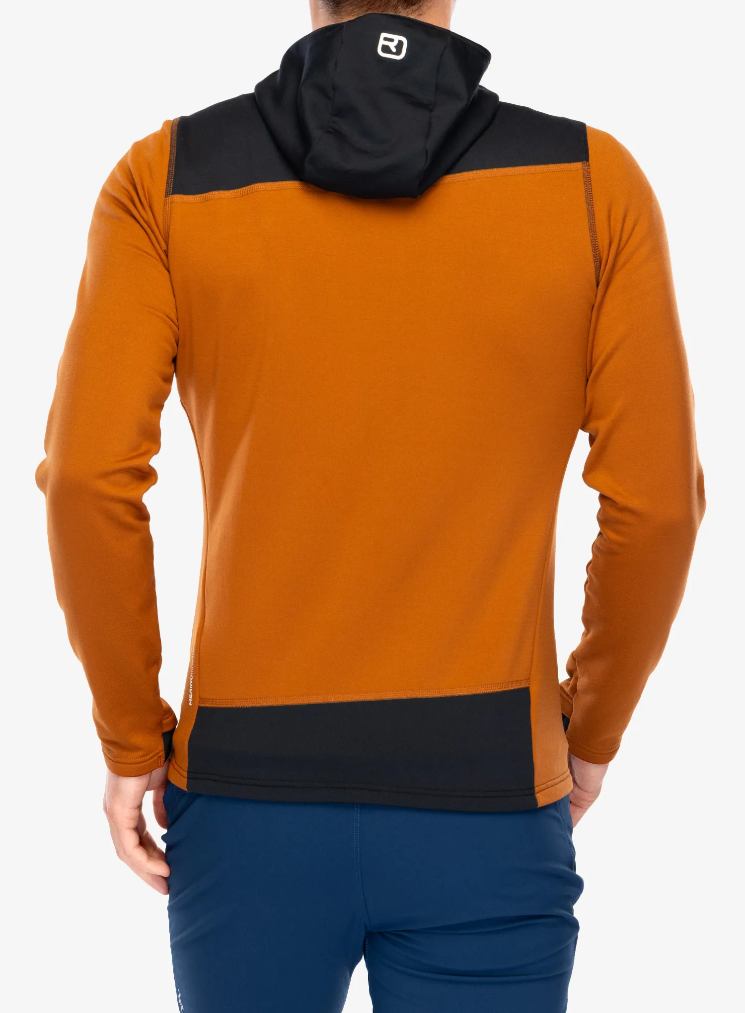 Jopica s kapuco Ortovox Fleece Light Hoody - bristle brown