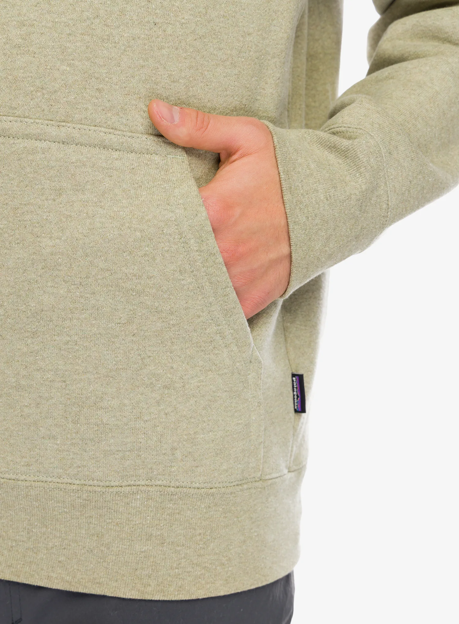 Jopica s kapuco Patagonia Boardshort Logo Uprisal Hoody - gumtree green
