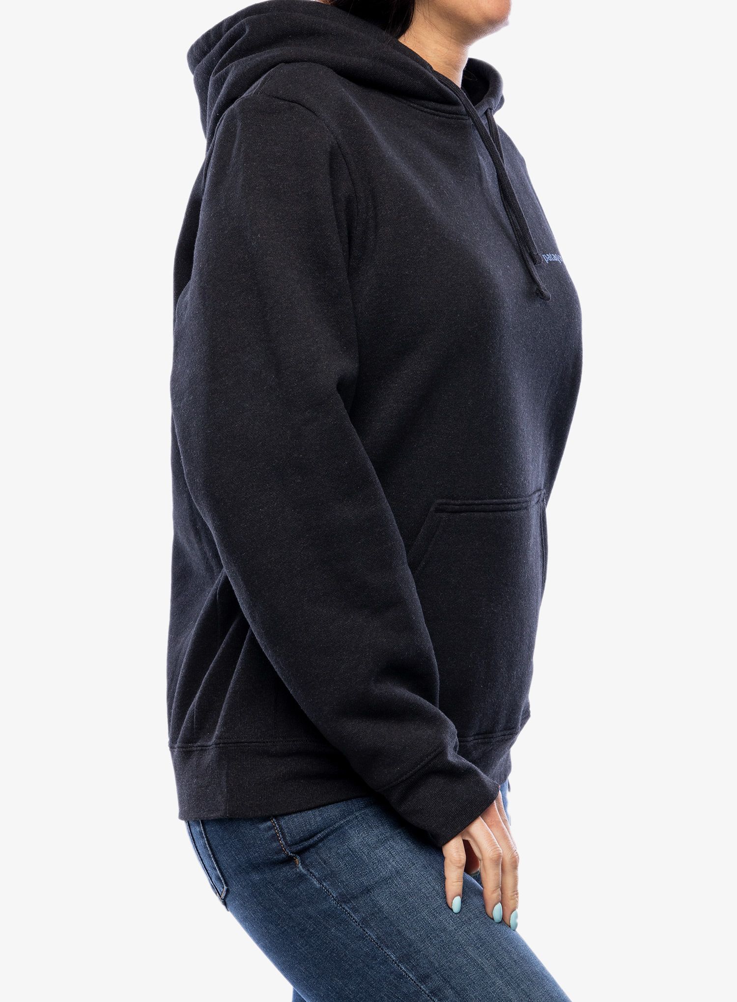 Jopica s kapuco Patagonia Boardshort Logo Uprisal Hoody - ink black