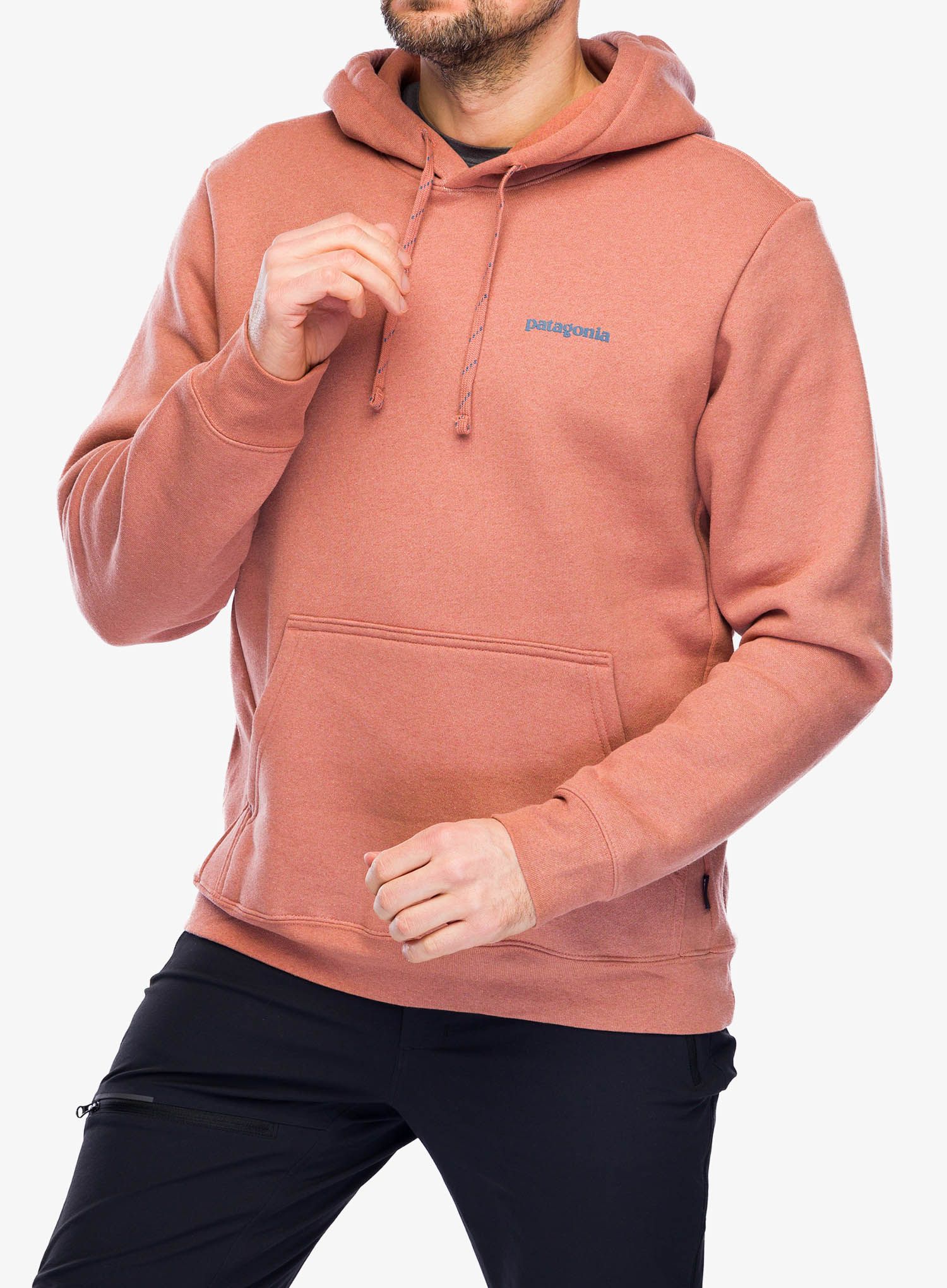 Jopica s kapuco Patagonia Boardshort Logo Uprisal Hoody - sienna clay