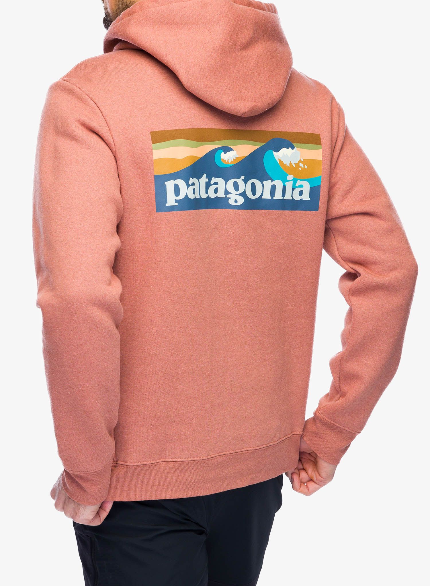 Jopica s kapuco Patagonia Boardshort Logo Uprisal Hoody - sienna clay