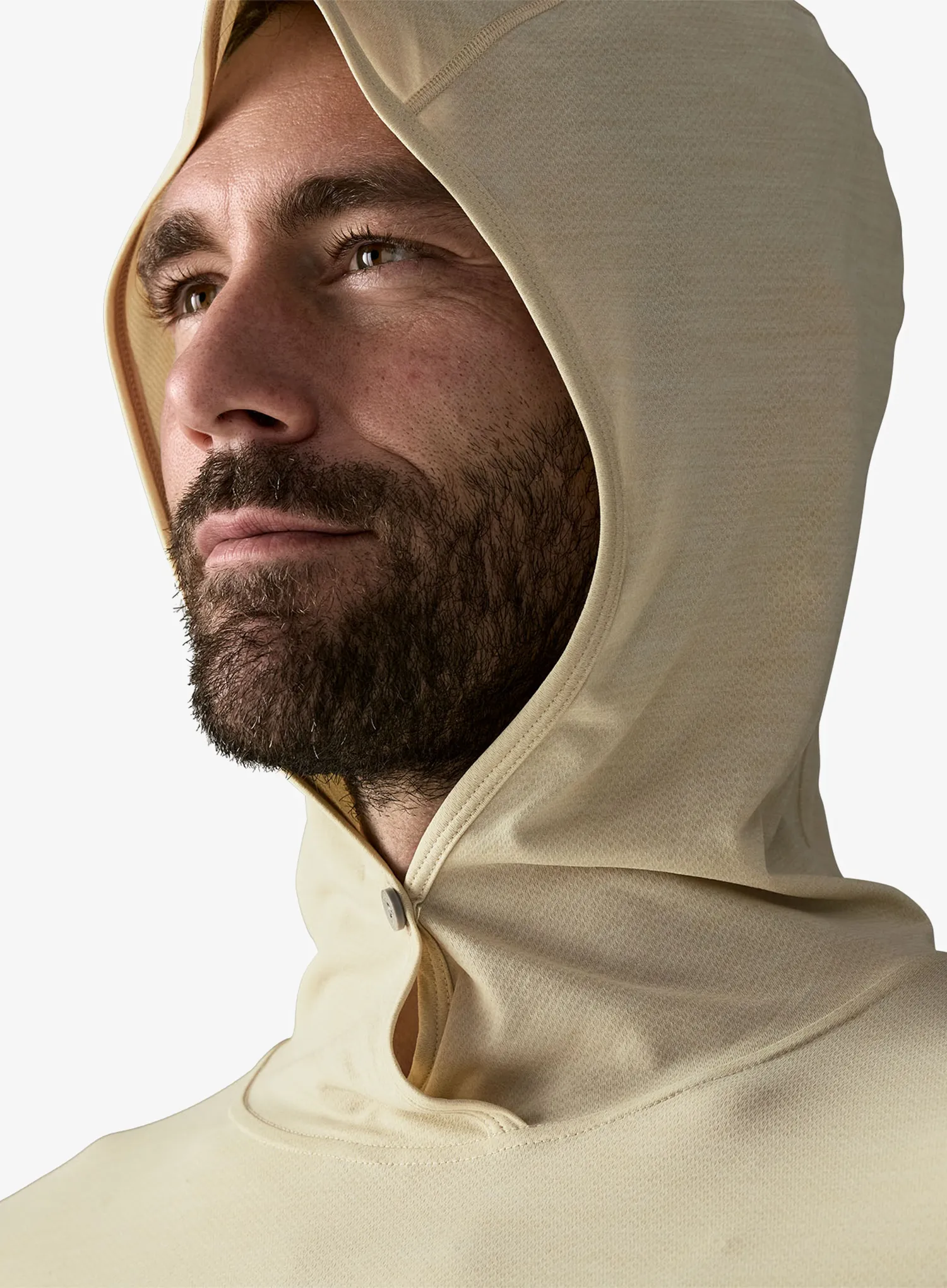 Jopica s kapuco Patagonia Cap Cool Ultra Hoody - pumice/dyno white x-dye