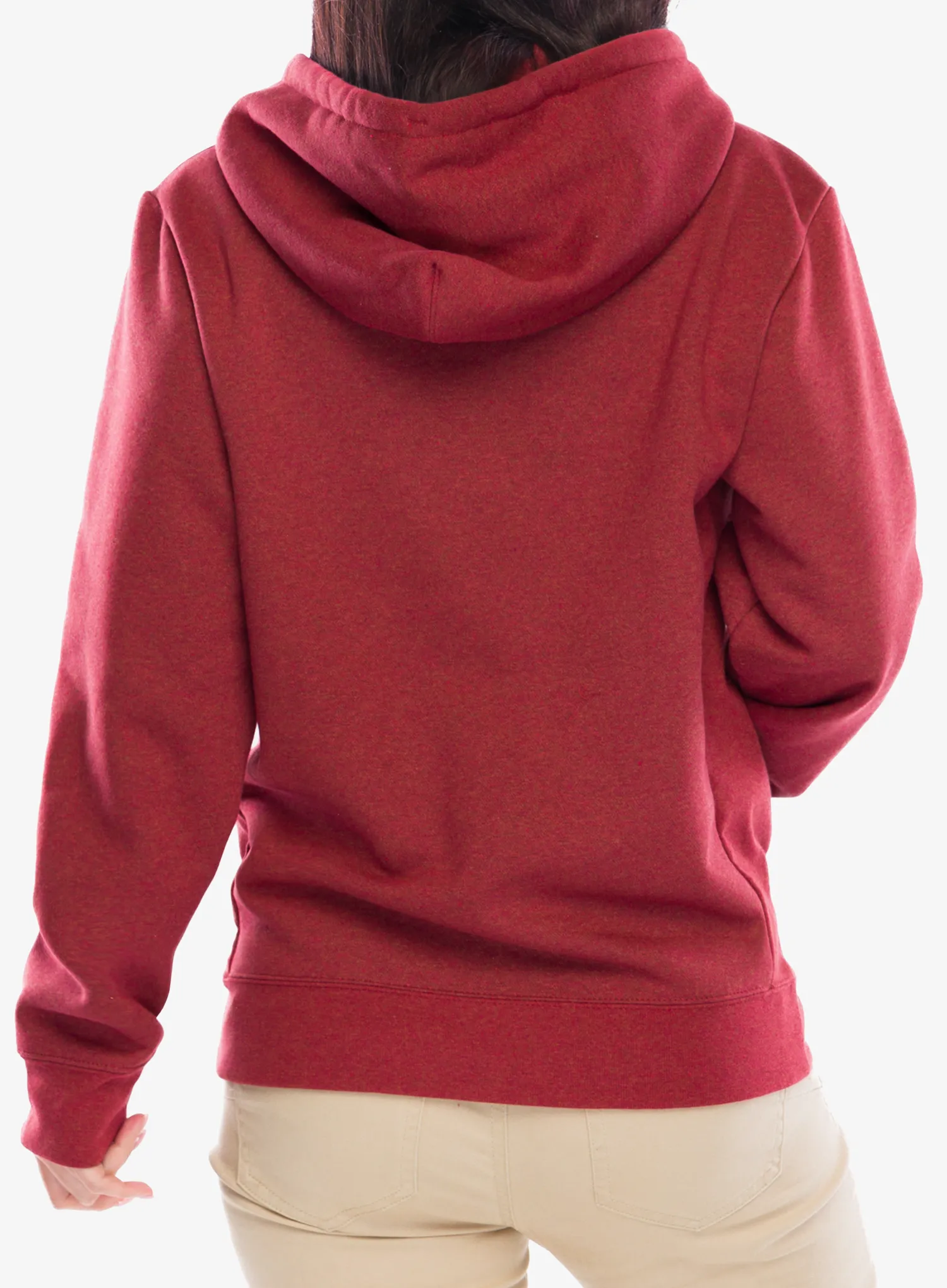 Jopica s kapuco Patagonia Fitz Roy Icon Uprisal Hoody - mangrove red