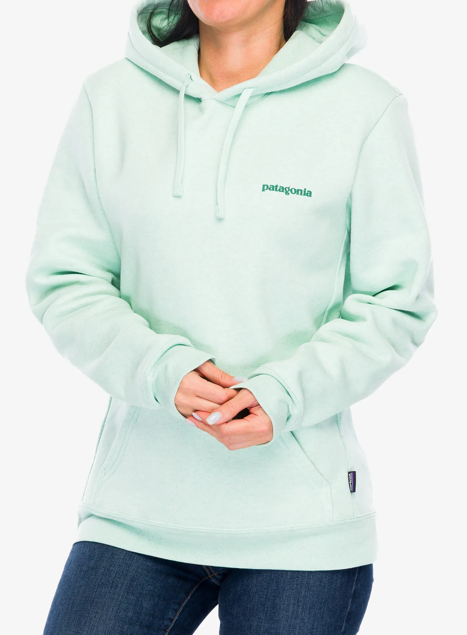 Jopica s kapuco Patagonia Fitz Roy Icon Uprisal Hoody - rinsed green