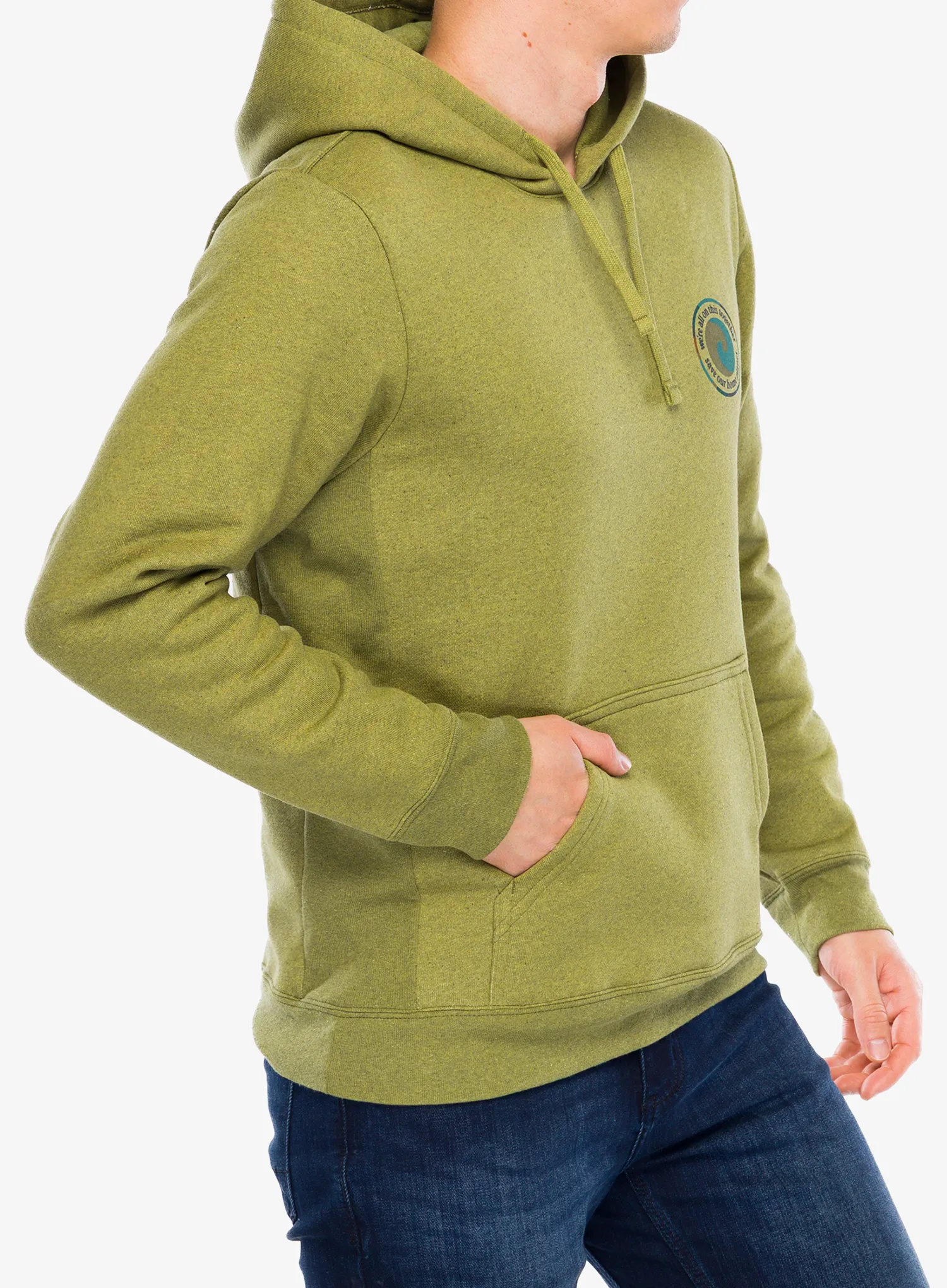 Jopica s kapuco Patagonia Unity Fitz Uprisal Hoody - graze green