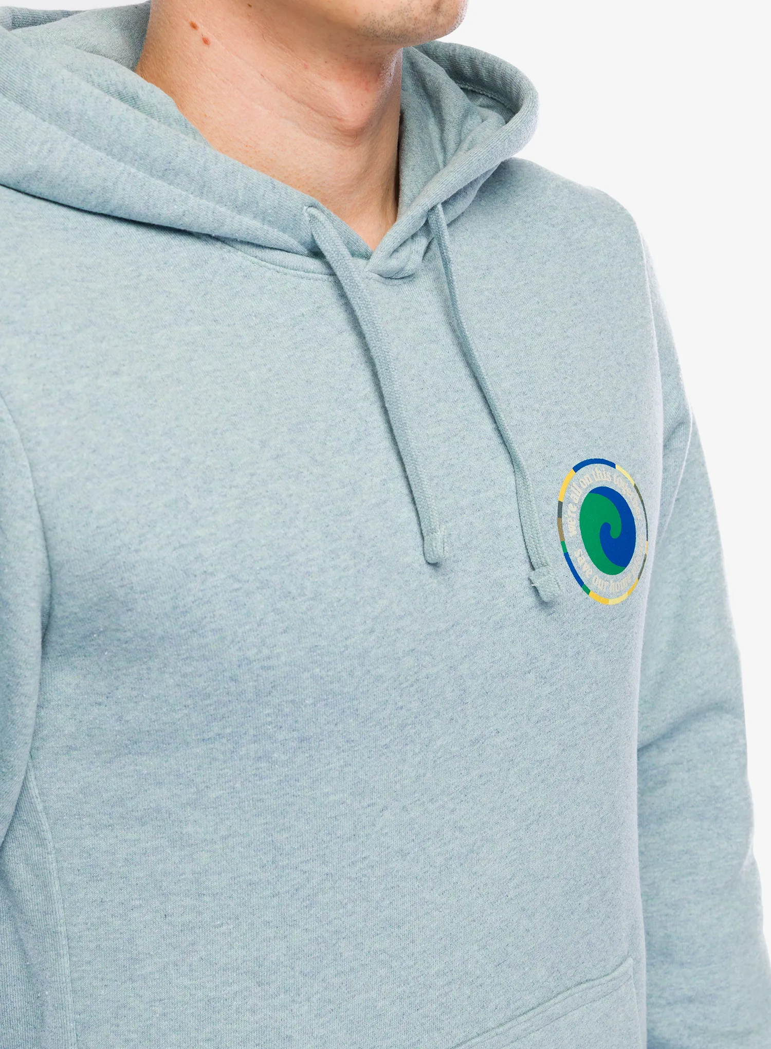 Jopica s kapuco Patagonia Unity Fitz Uprisal Hoody - thermal blue