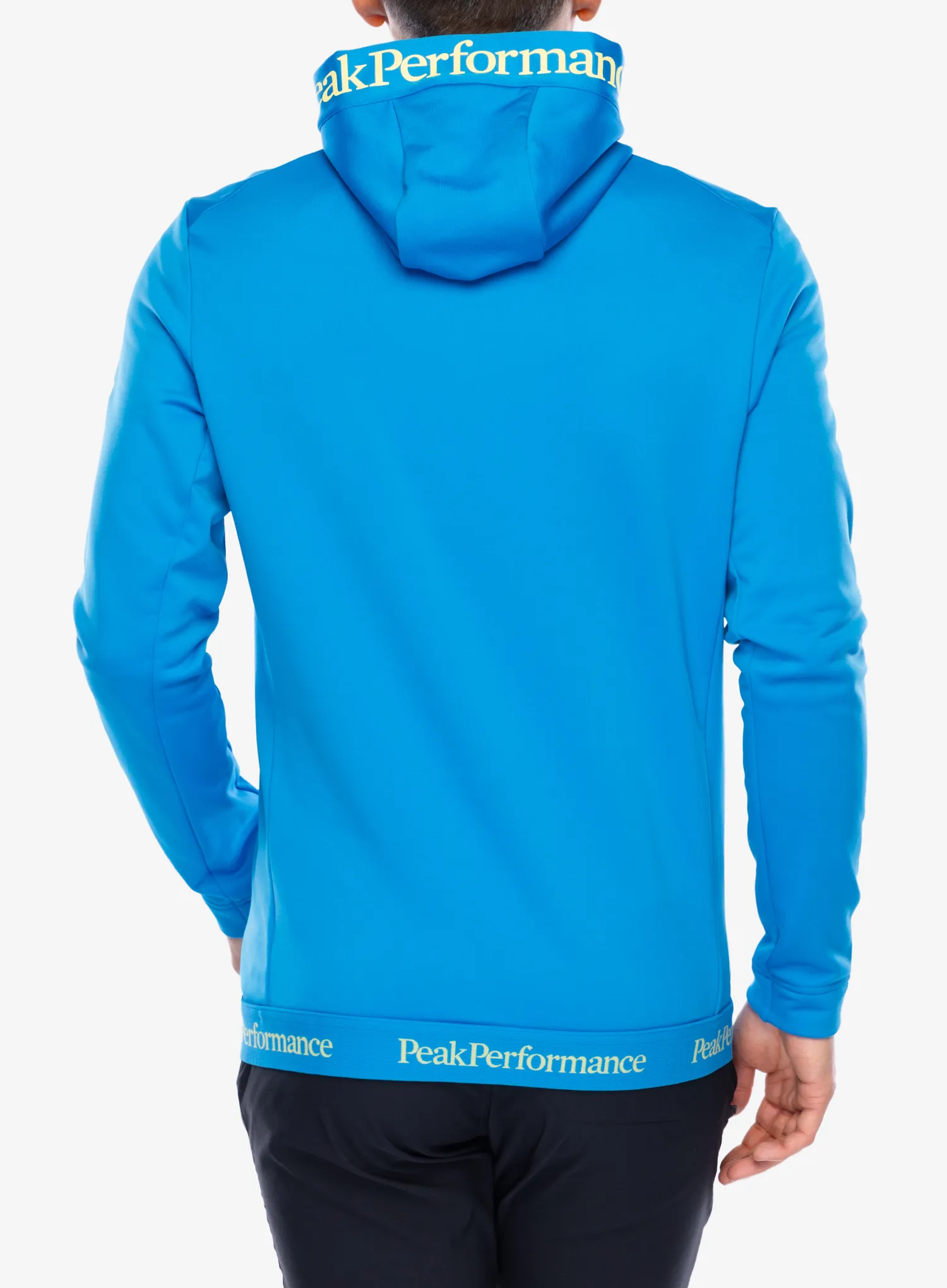 Jopica s kapuco Peak Perfomance Rider Tech Zip Hood - brilliant blue