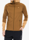 Jopica s kapuco Peak Performance Rider Essentials Zip Hood - earthy summit/sierra sand