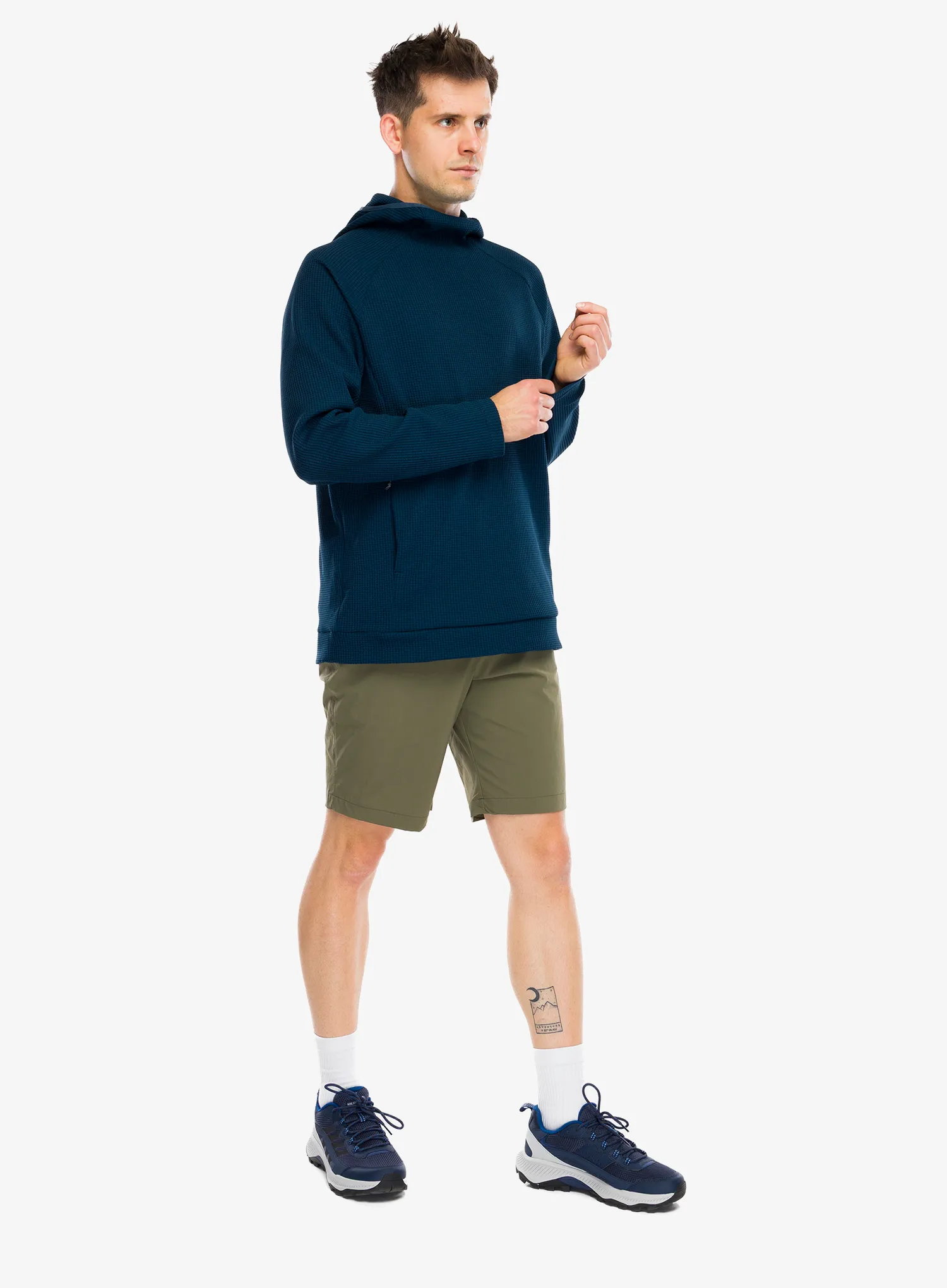 Jopica s kapuco Rab Hepton Pullover Hoody - tempest blue