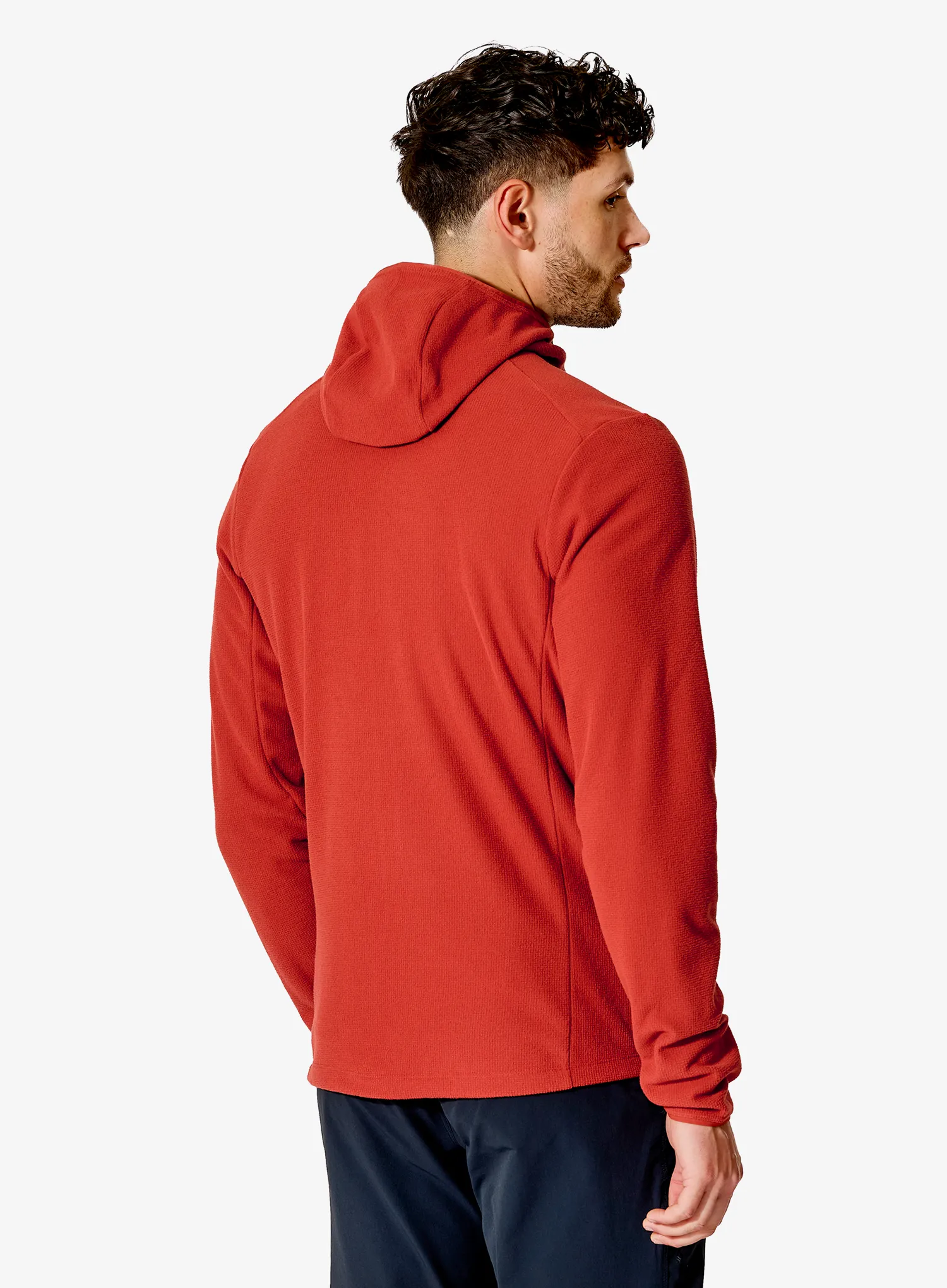 Jopica s kapuco Rab Tecton Hoody - tuscan red