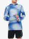Jopica s kapuco Rossignol Westweg Sun Hoodie - dazzle blue line fogg