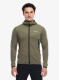 Jopica s kapuco Salewa Agner Hybrid Polarlite Durastretch FZ Hooded - faded green