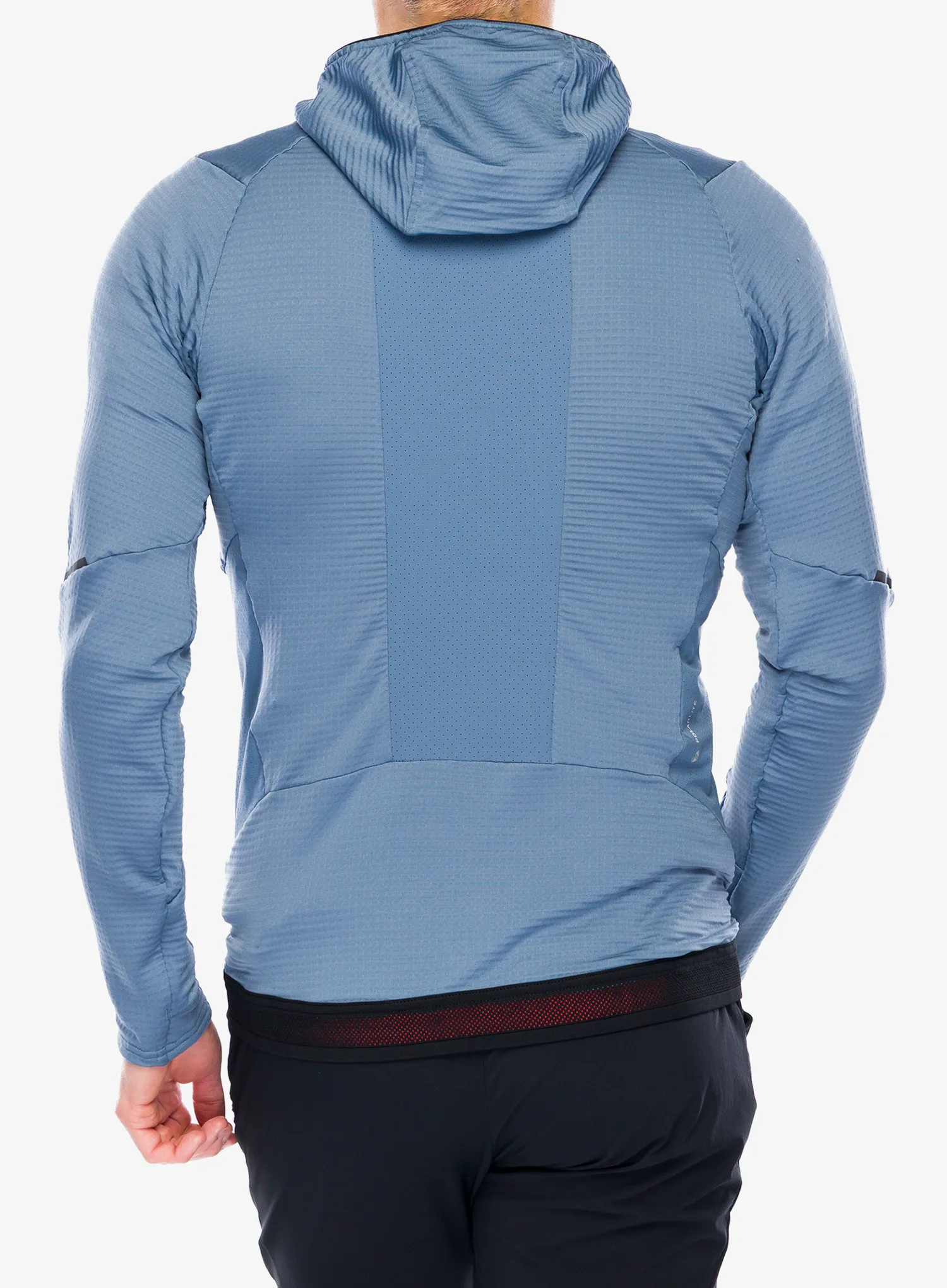 Jopica s kapuco Salewa Pedroc PL Hooded Jacket - java blue