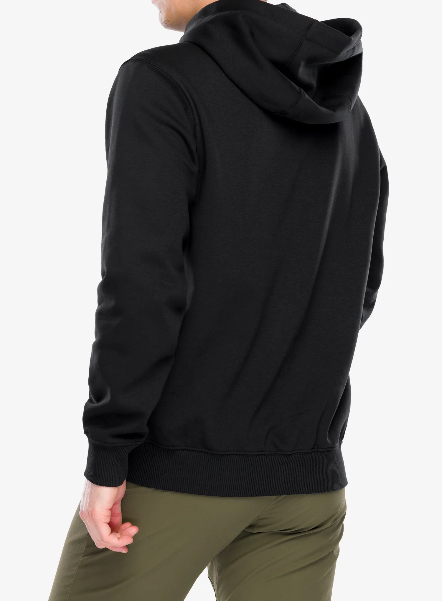 Jopica s kapuco Salomon Big Logo Hoodie - deep black