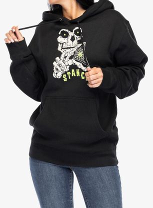 Jopica s kapuco Stance Itsy Bitsy Hoodie - black