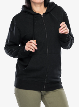 Jopica s kapuco Stance Shelter Zip Hoodie - black