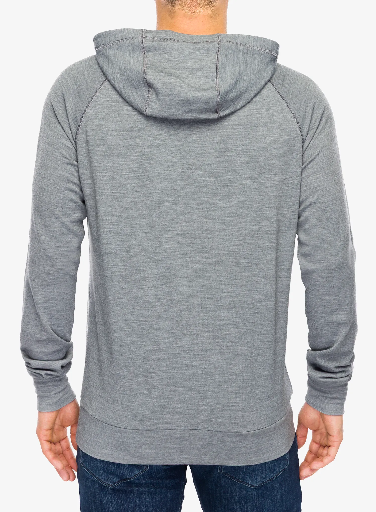 Jopica s kapuco Super.natural Fav Sailor Hoodie - c.grey mel/jet blk/h.risk red
