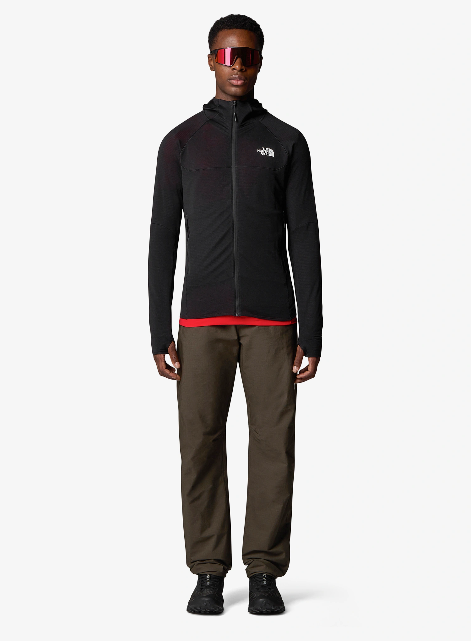 Jopica s kapuco The North Face Bolt Polartec Hoodie - tnf black